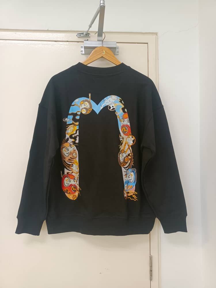 Evisu sweatshirt Evisu backhit big logo Size US L / EU 52-54 / 3 - 1 Thumbnail