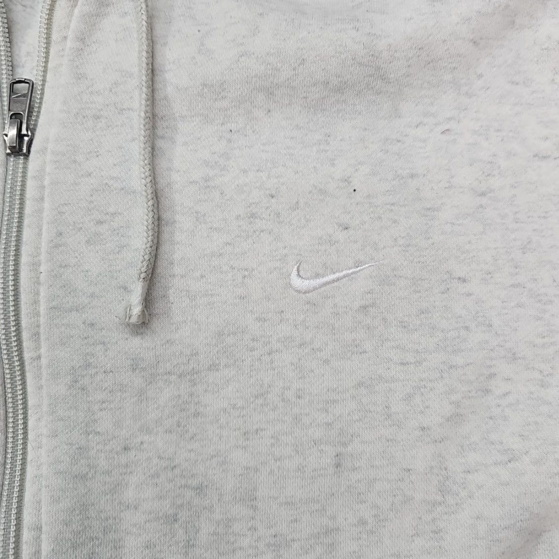 Nike Nike Hoodie Men 2XL White Full Zip The Athletic Depot Y2K Sweatshirt Size US XXL / EU 58 / 5 - 2 Thumbnail
