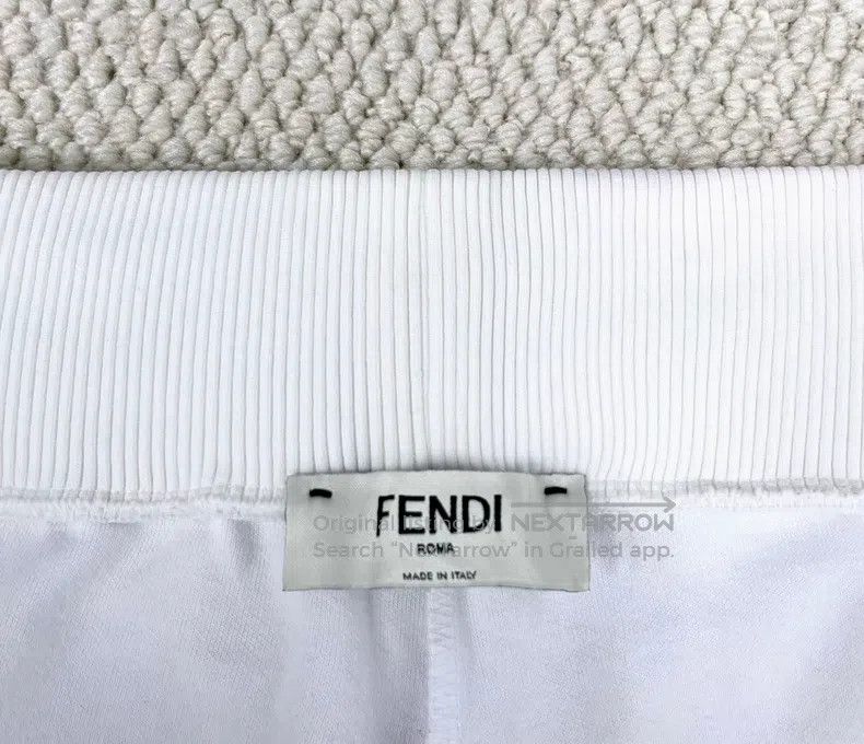 Fendi Fendi Leisure sports long pants with a double F logo on th Size US 40 / EU 56 - 3 Thumbnail