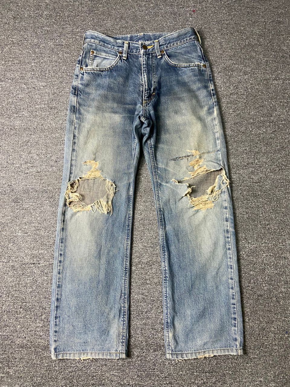 Vintage LEE RIDERS Distressed Denim Ripped Jeans (131)