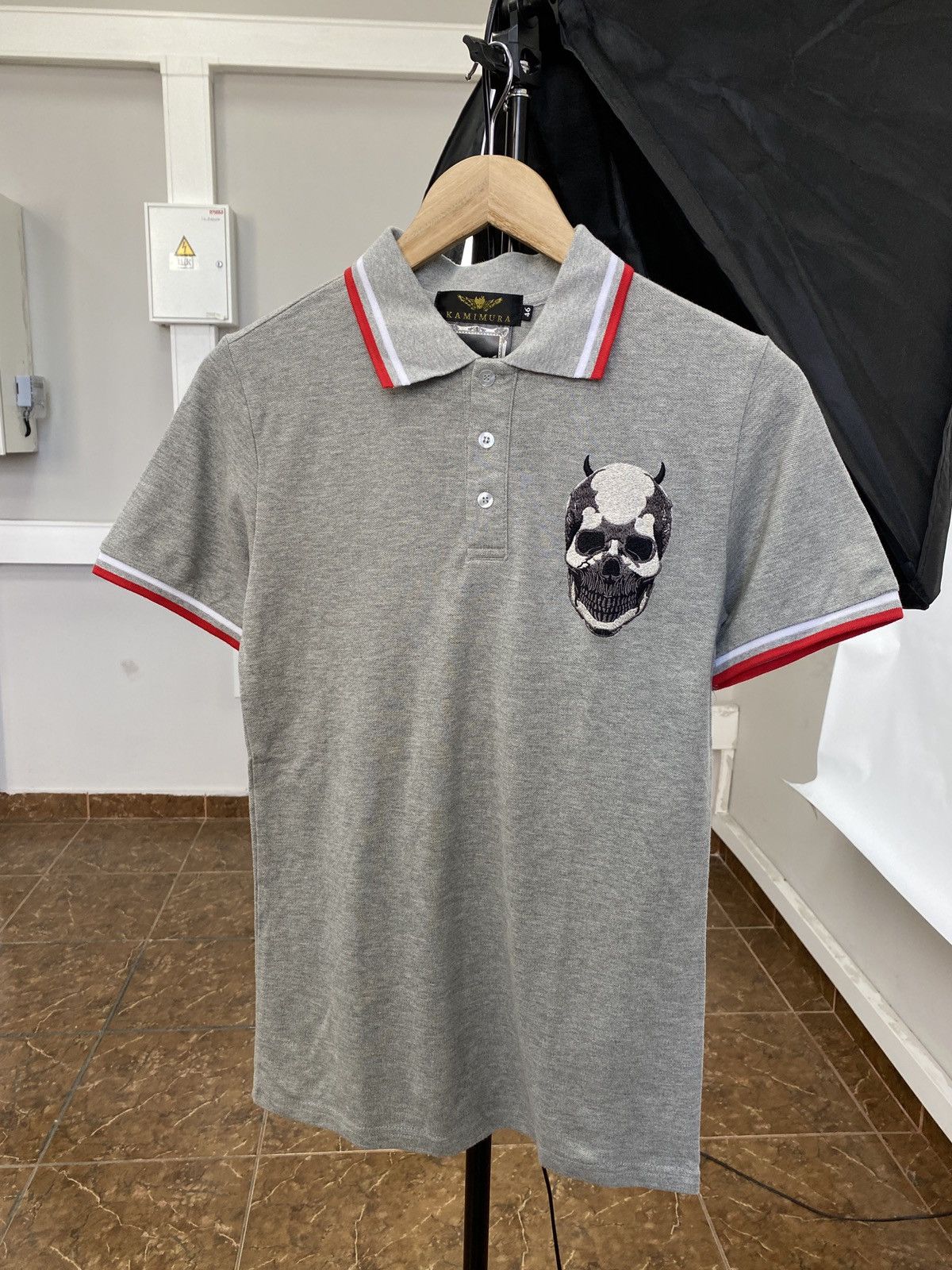 Kamakura 🇯🇵 Y2K Kamimura Tokyo Polo T-Shirt Japan Style kapital Rare Size US M / EU 48-50 / 2 - 2 Thumbnail