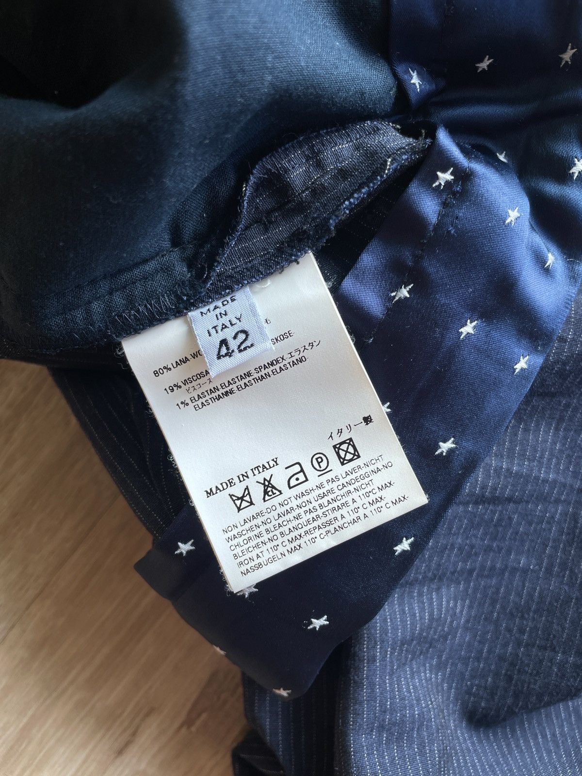 Maison Margiela Maison margiela spring 2007 Wool stapled lining trousers Size US 30 / EU 46 - 6 Thumbnail