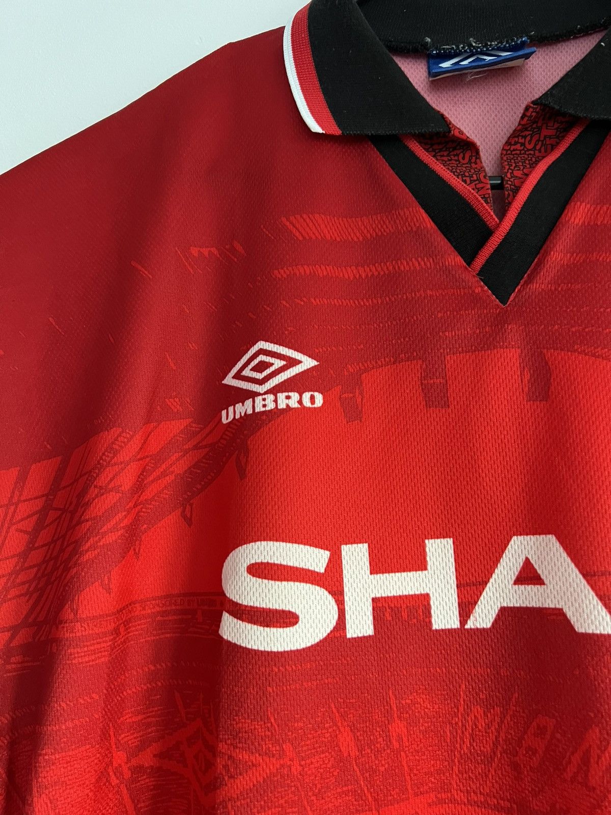 Umbro Vintage 94/95 Umbro Manchester United Home Jersey Size US XL / EU 56 / 4 - 4 Thumbnail