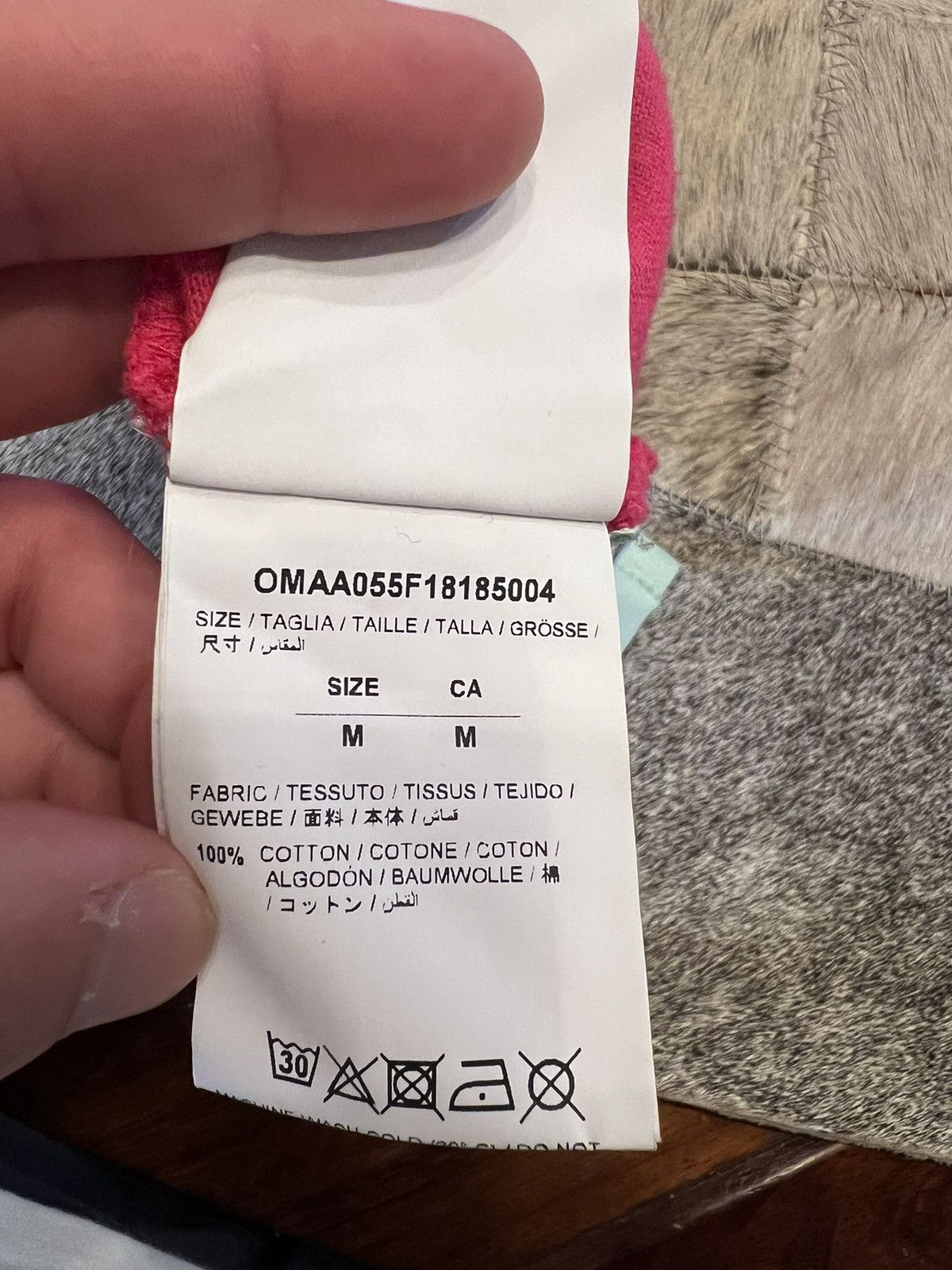 Off-White 18-18 Off-White™ 2013 seasonal tee Size US M / EU 48-50 / 2 - 6 Thumbnail