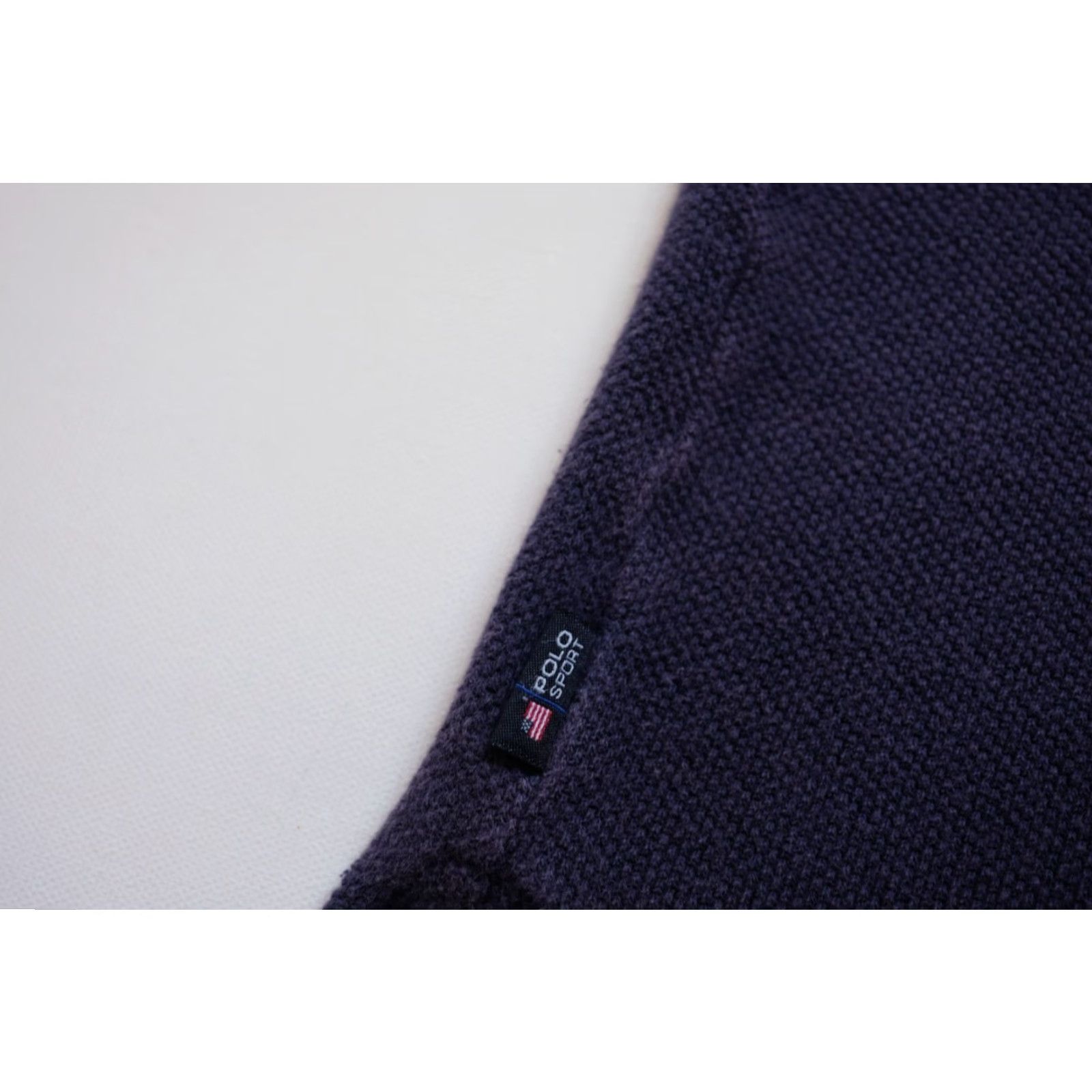 Ralph Lauren VINTAGE Ralph Lauren polo sport VTG 90s retro American flag faded blue cotton polo SZ L Mens Size US L / EU 52-54 / 3 - 6 Thumbnail