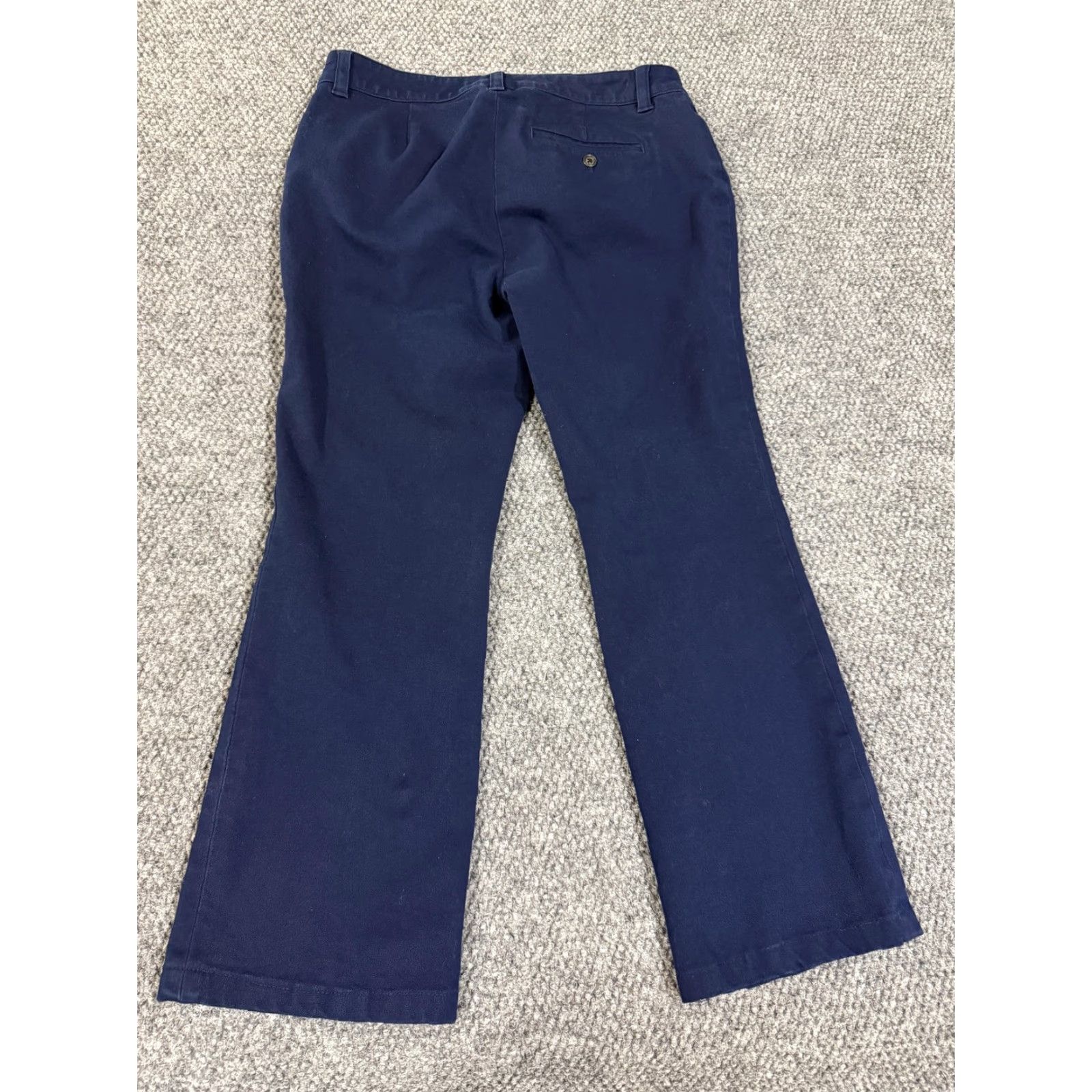 Ralph Lauren Lauren Ralph Lauren Pants Womens 4P Blue Adelle Chino Straight Leg Stretch Size 27" / US 4 / IT 40 - 5 Thumbnail