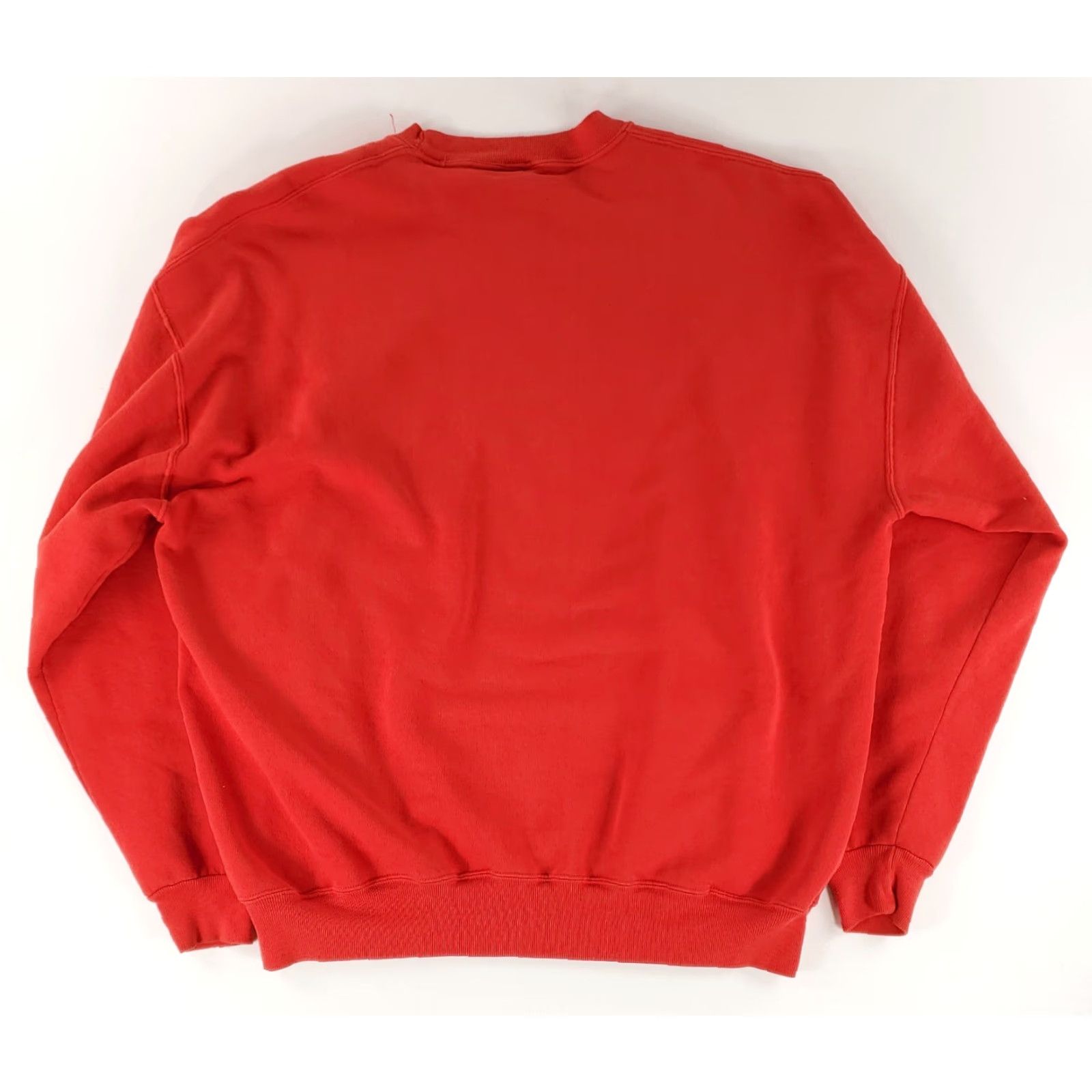 Russell Athletic VINTAGE Russell Athletic Sweatshirt Red 3XL Mens Made USA 90s VTG Pullover Red Sweatshirt Mens XXXL Size US XXL / EU 58 / 5 - 4 Thumbnail