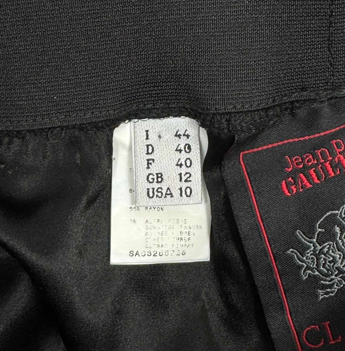 Jean Paul Gaultier × Vintage Jean Paul Gaultier Vintage Baggy Pants Acetate-Rayon size 10 Size 32" / US 10 / IT 46 - 10 Thumbnail