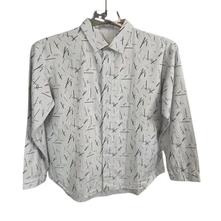 Dior Dior Striped Print Long Sleeve Shirt 0079 Size US M / EU 48-50 / 2 - 1 Thumbnail