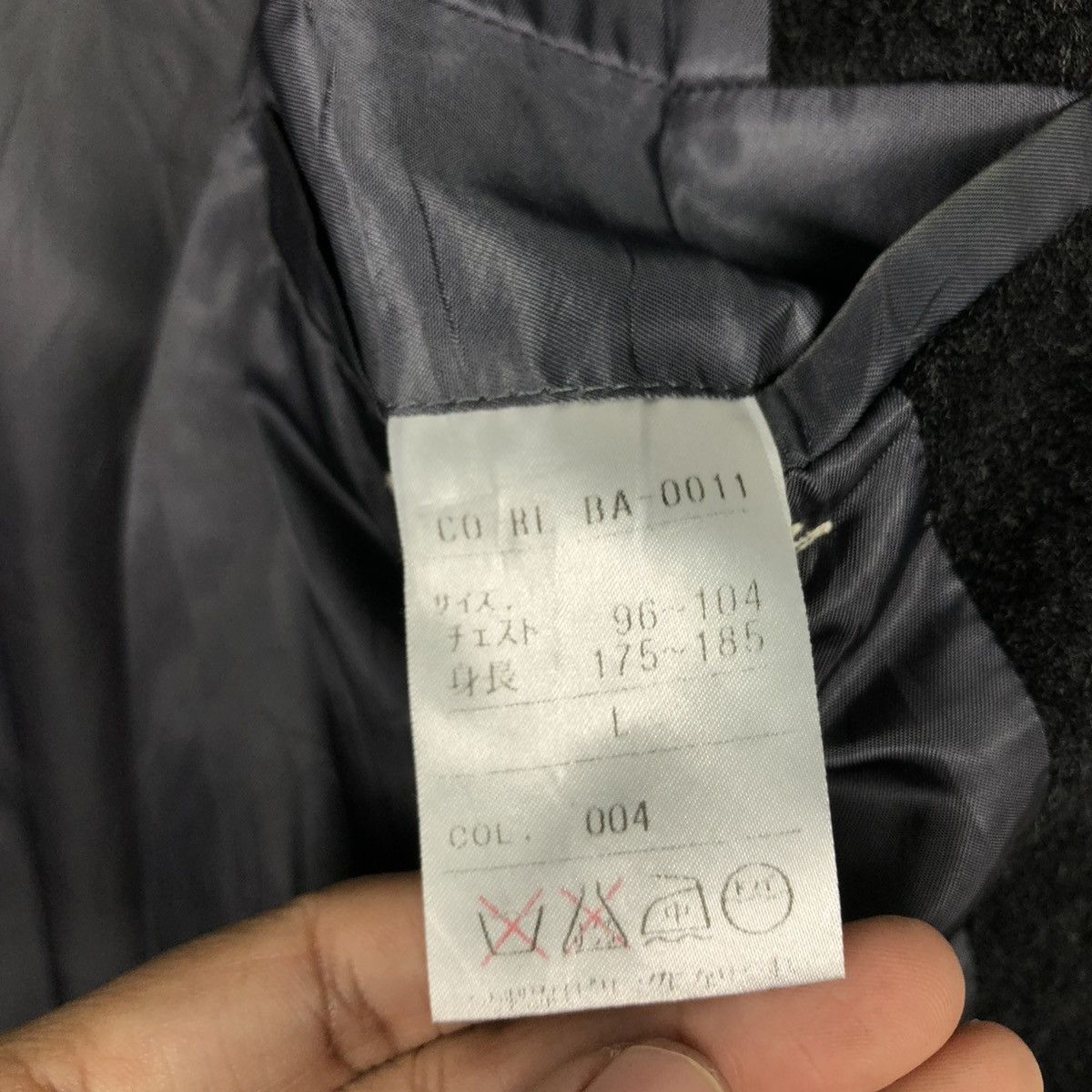Polo Ralph Lauren 🔥RICH BLACK WOOL LONG JACKET POLO RALPH LAUREN Size US L / EU 52-54 / 3 - 23 Thumbnail