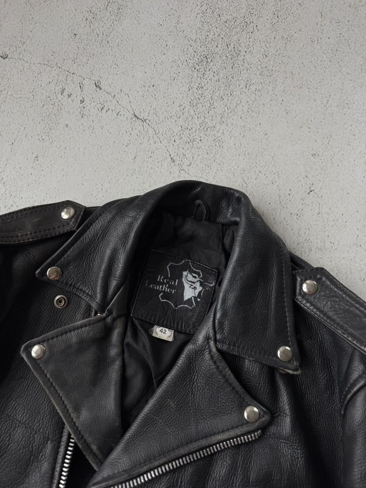Genuine Leather Real Leather 42 Italy Black Jacket Size US M / EU 48-50 / 2 - 6 Thumbnail