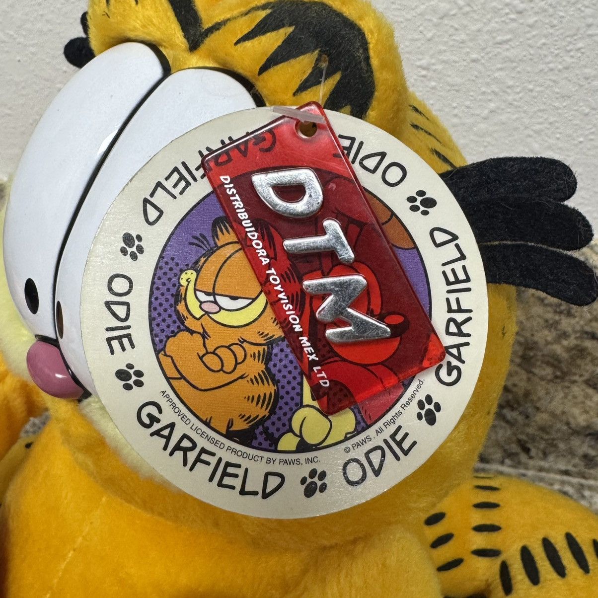 Vintage Vintage Garfield Te Quiero” 11” Spanish Valentines Day Plush Size ONE SIZE - 6 Thumbnail