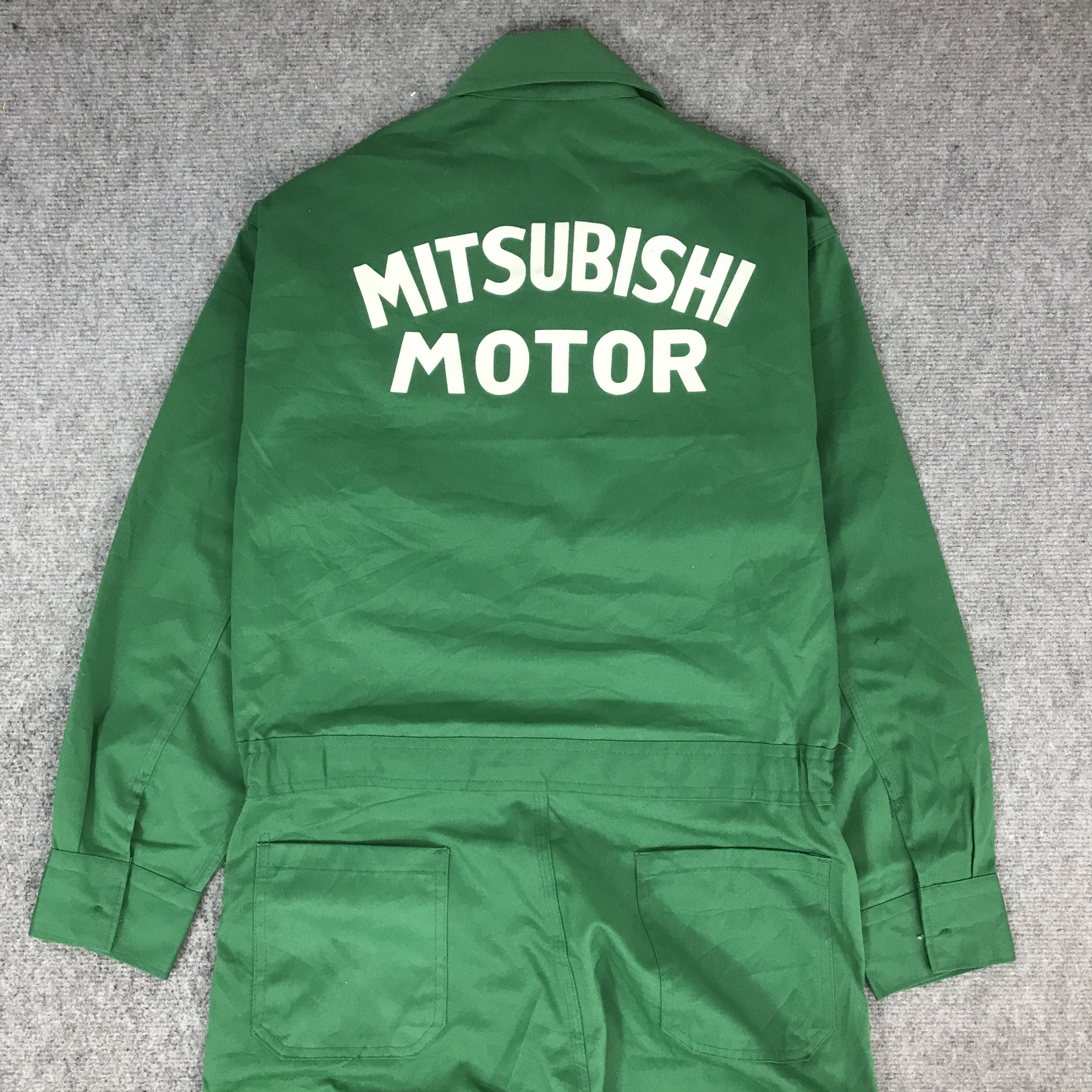 Japanese Brand MITSUBISHI MOTOR RACING BUTTON COVERALL K65B10 Size US L / EU 52-54 / 3 - 5 Thumbnail