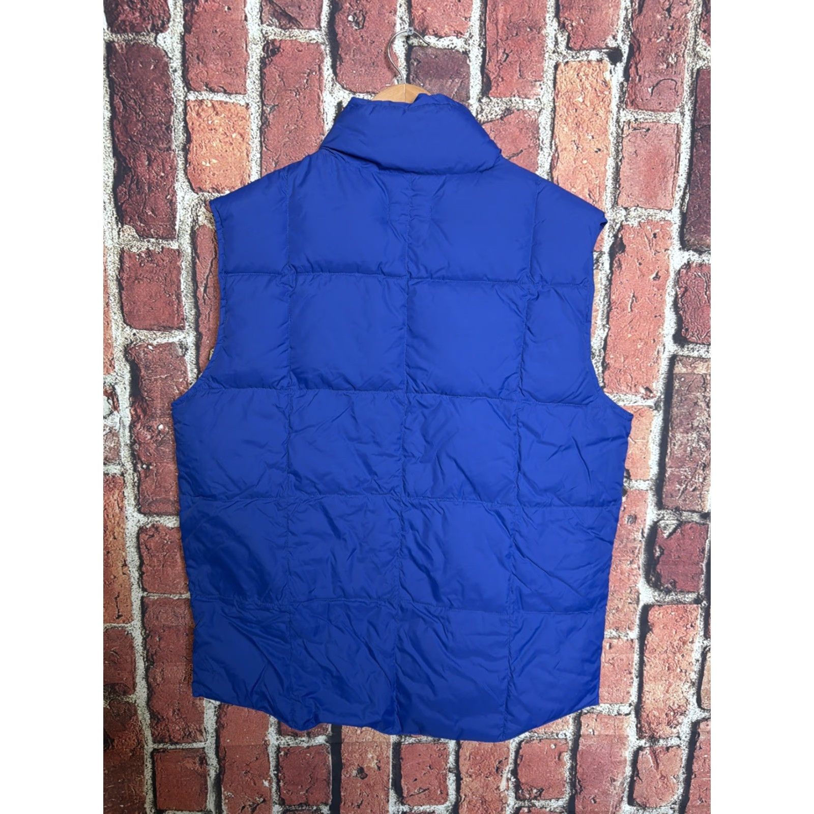 Lands' End Lands End Puffer Vest Mens XL Blue Goose Down Extra Large Vest Size US XL / EU 56 / 4 - 3 Thumbnail