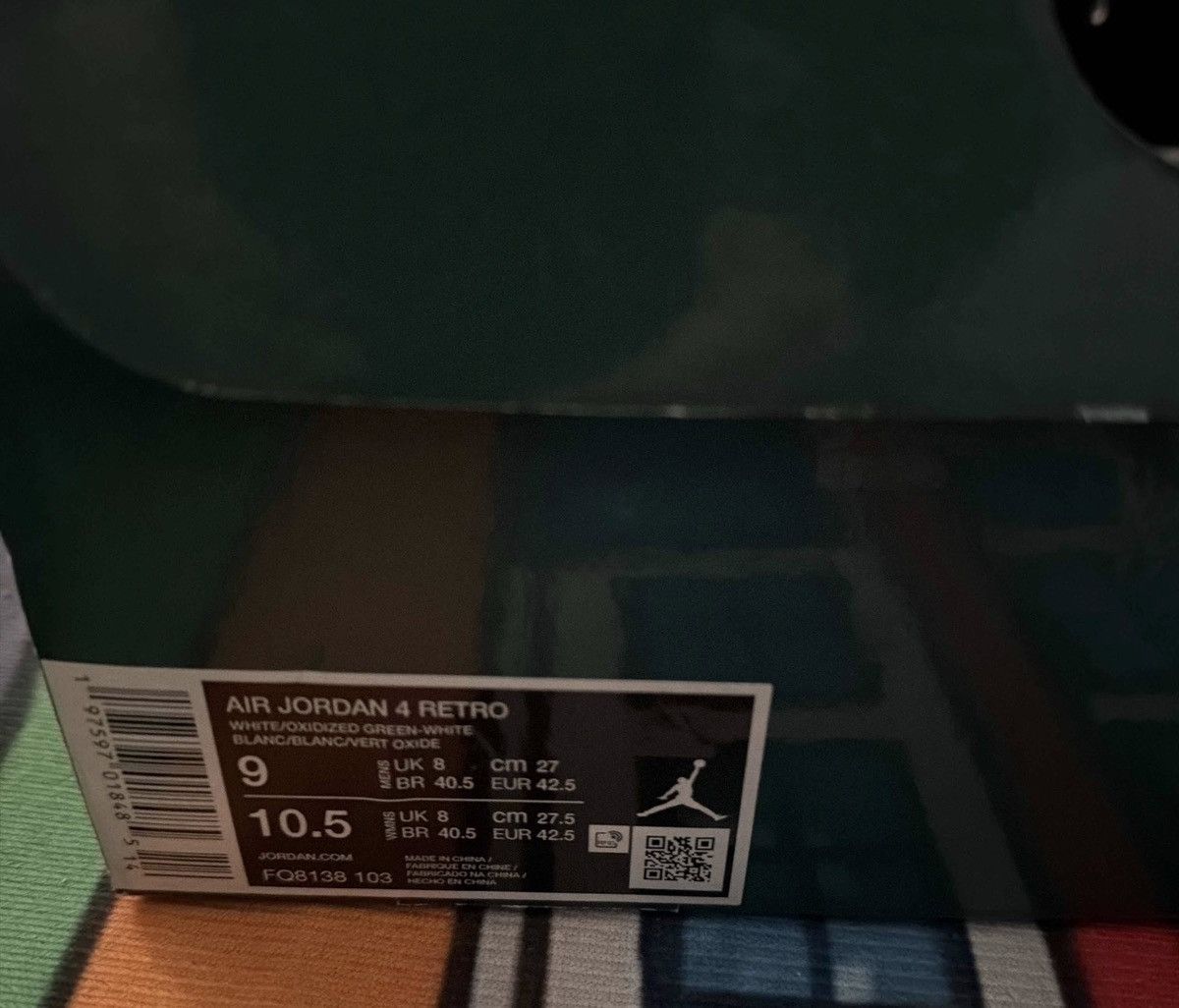 Jordan Brand Retro Jordan 4 Oxidized Green Size US 9 / EU 42 - 6 Thumbnail
