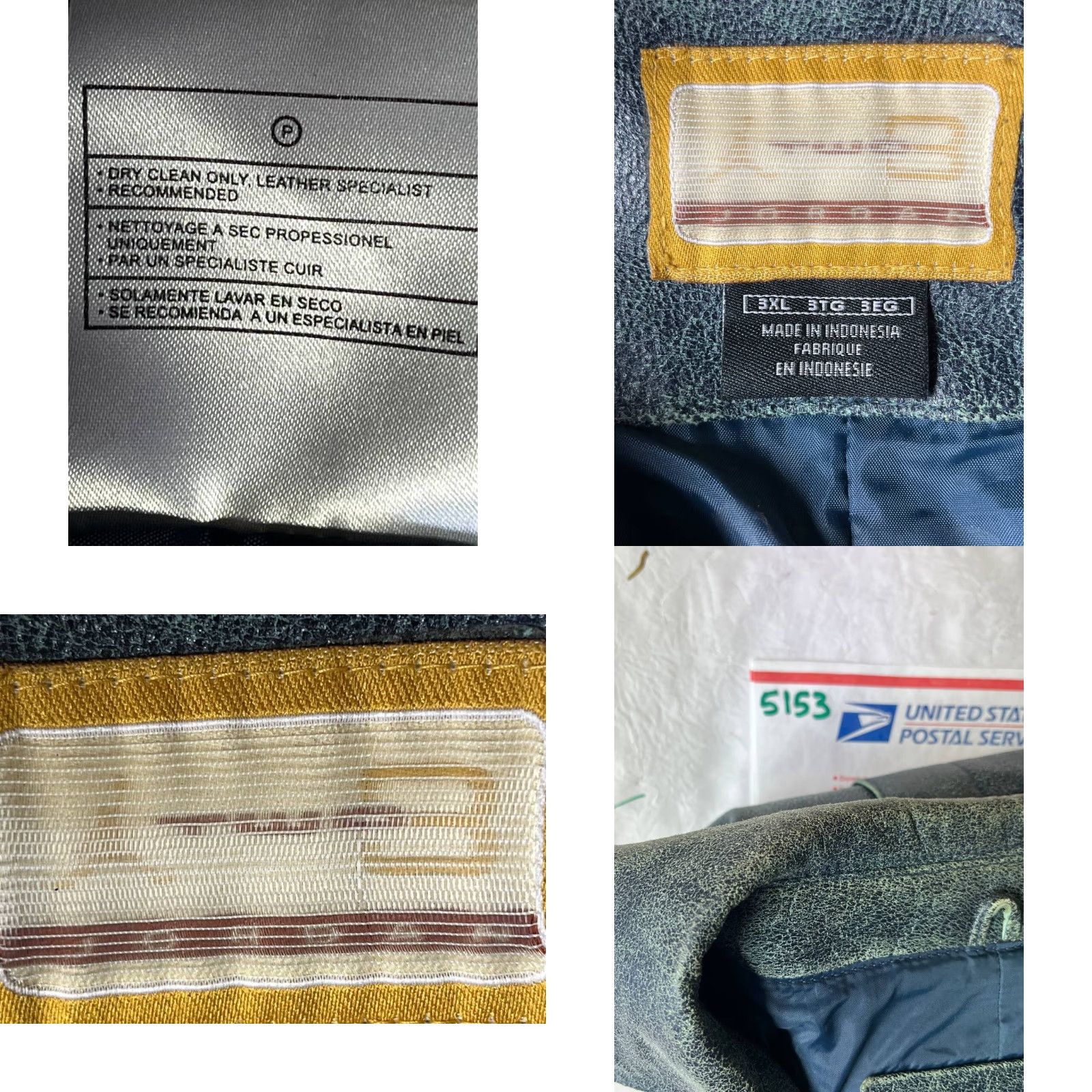 Nike VINTAGE Nike Air Jordan 2000 Leather Jacket Blue 3XL Men Mens Overcoat Leather 100% NIKE AIR JORDAN 2000 Blue Jacket 3XL Size US XXL / EU 58 / 5 - 9 Thumbnail