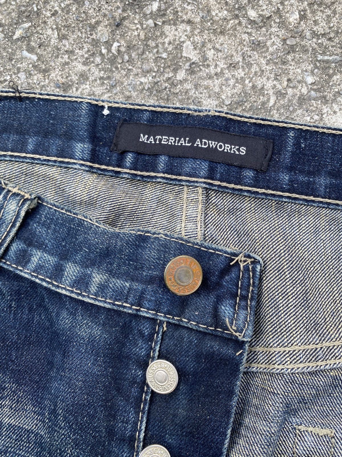 Barbarian × Levi's × Levi's Vintage Clothing Levi’s x Mad Barbarians Distressed Splatter Design Denim Size US 34 / EU 50 - 19 Thumbnail