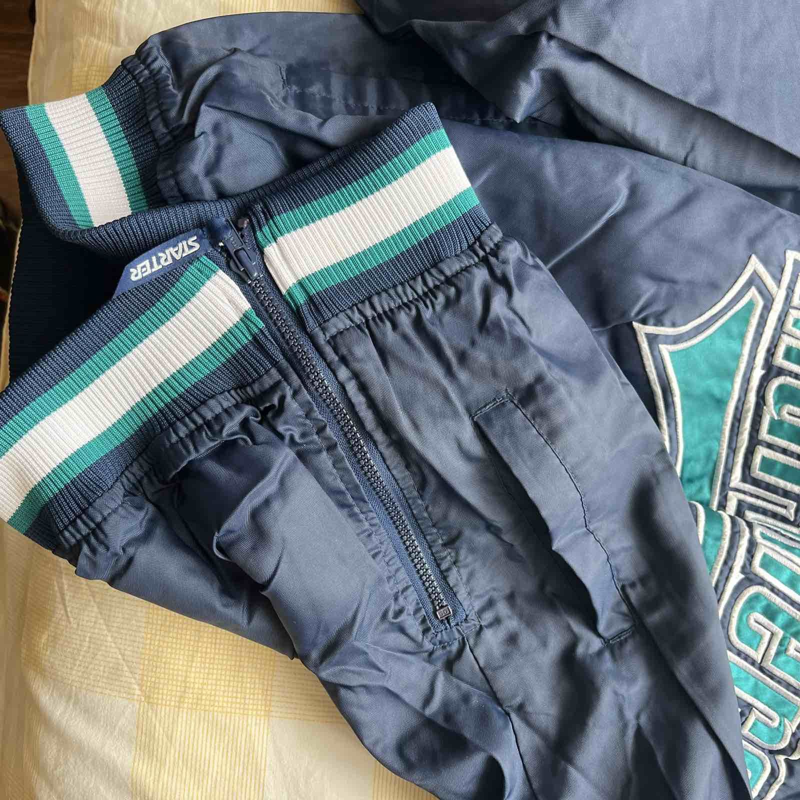 MLB × Starter × Vintage Vintage Seattle Mariners MLB Starter Jacket 90s Sz M Size US M / EU 48-50 / 2 - 5 Thumbnail