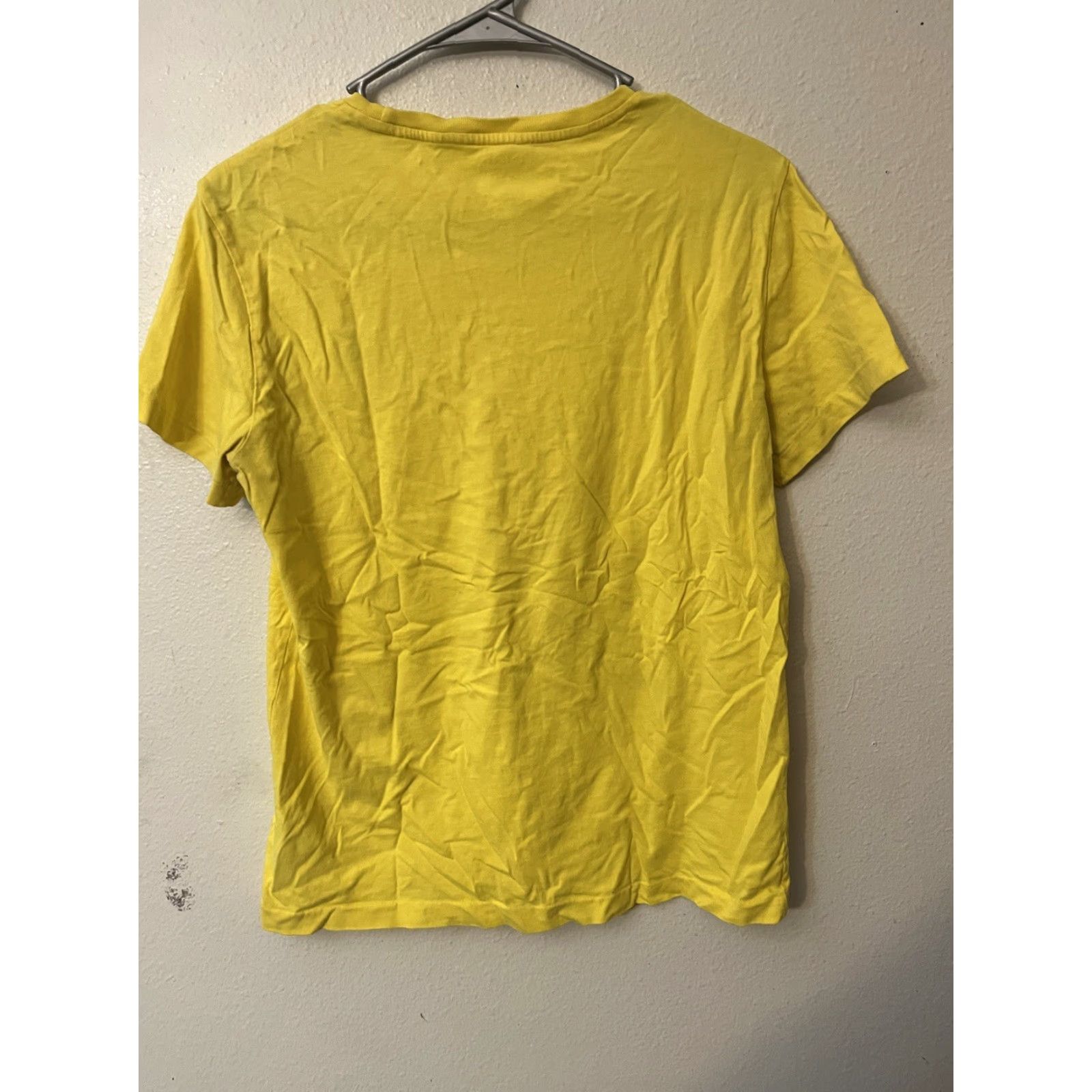 Polo Ralph Lauren Polo Ralph Lauren Logo Yellow Men’s T-Shirt Size S Custom Slim Fit Shirt Short Sleeve Crew Neck Embroidered Logo 90s Retro Hip Hop USA Mens Size US S / EU 44-46 / 1 - 3 Thumbnail