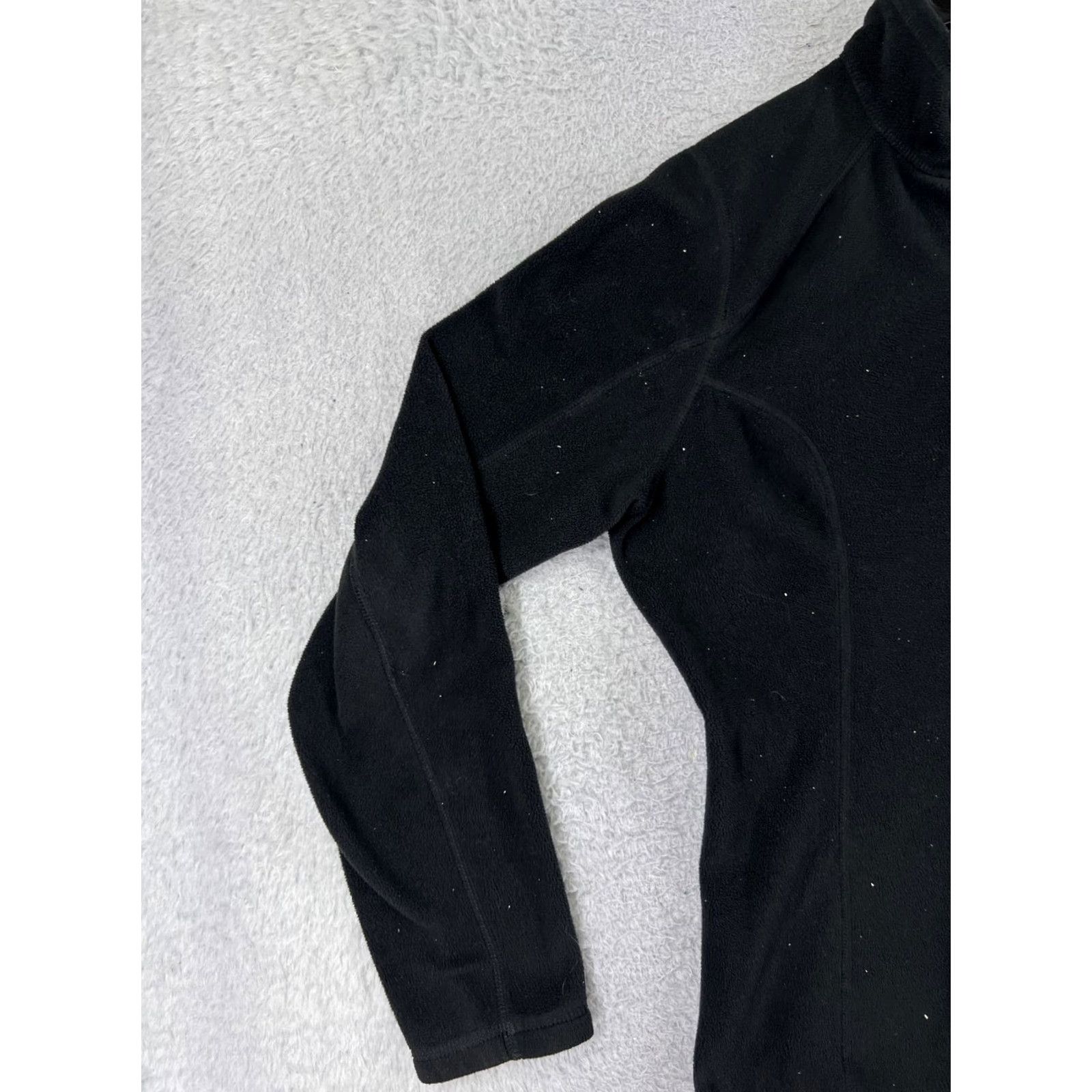The North Face The North Face Sweater Womens XL Black 100% Polyester Fleece 1/4 Zip Pullover Sweatshirt Size XL / US 12-14 / IT 48-50 - 6 Thumbnail