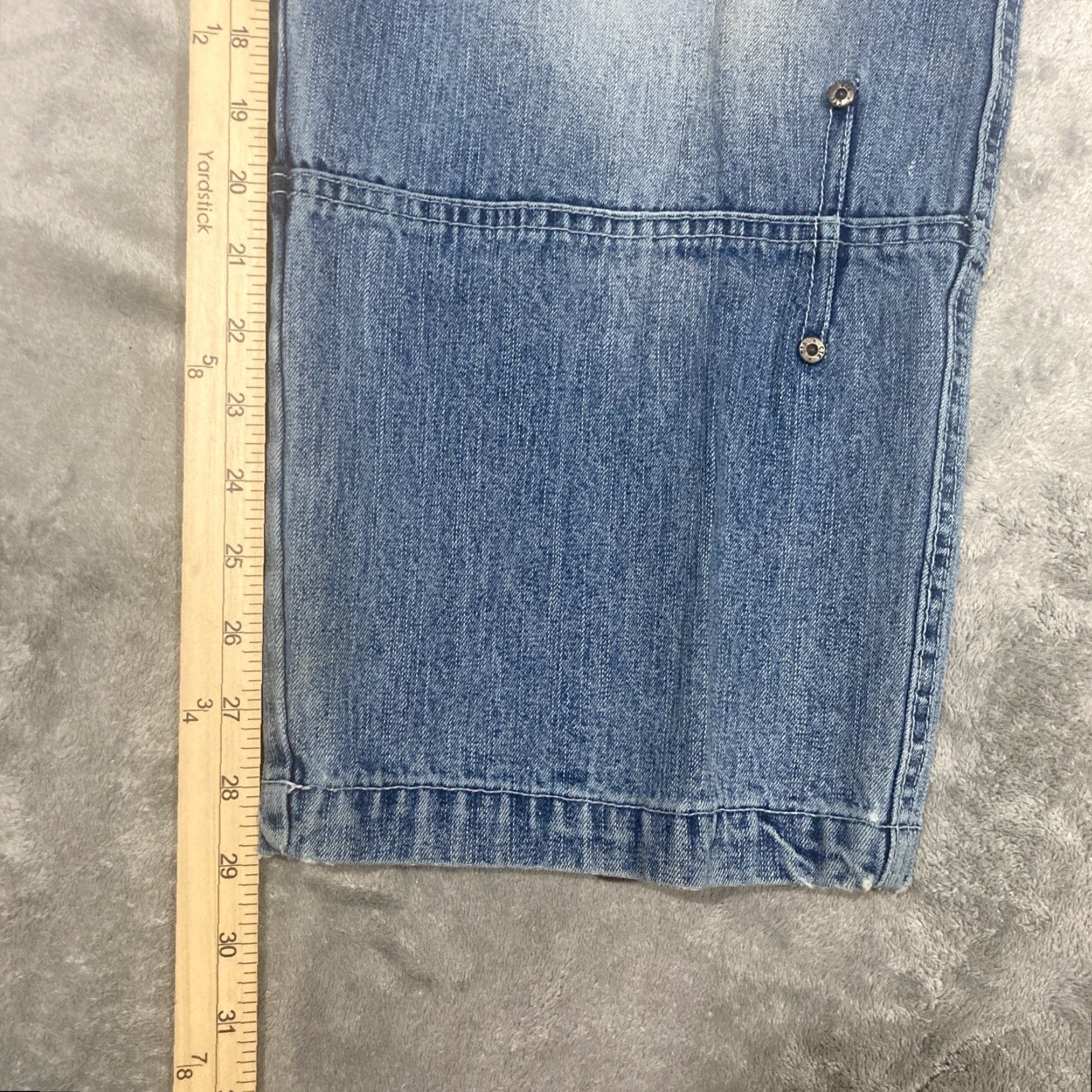 Vintage VINTAGE Cybertek Jeans Mens 30x29 Baggy Skater Hip Hop Embroidered Y2K RARE Size US 30 / EU 46 - 6 Thumbnail