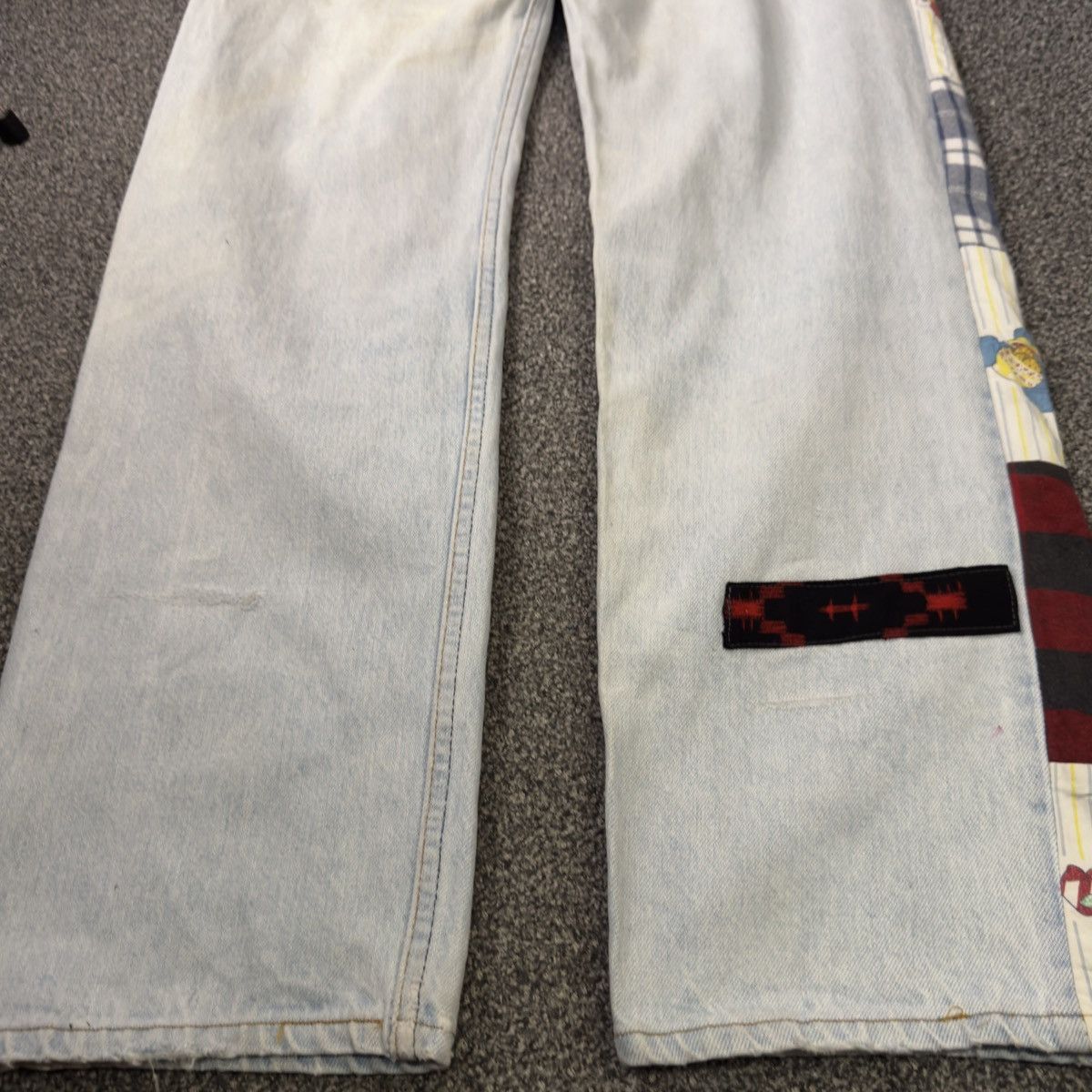 Levi's Vintage 90s Levis Rework Patch Denim W31 Size US 31 - 8 Thumbnail