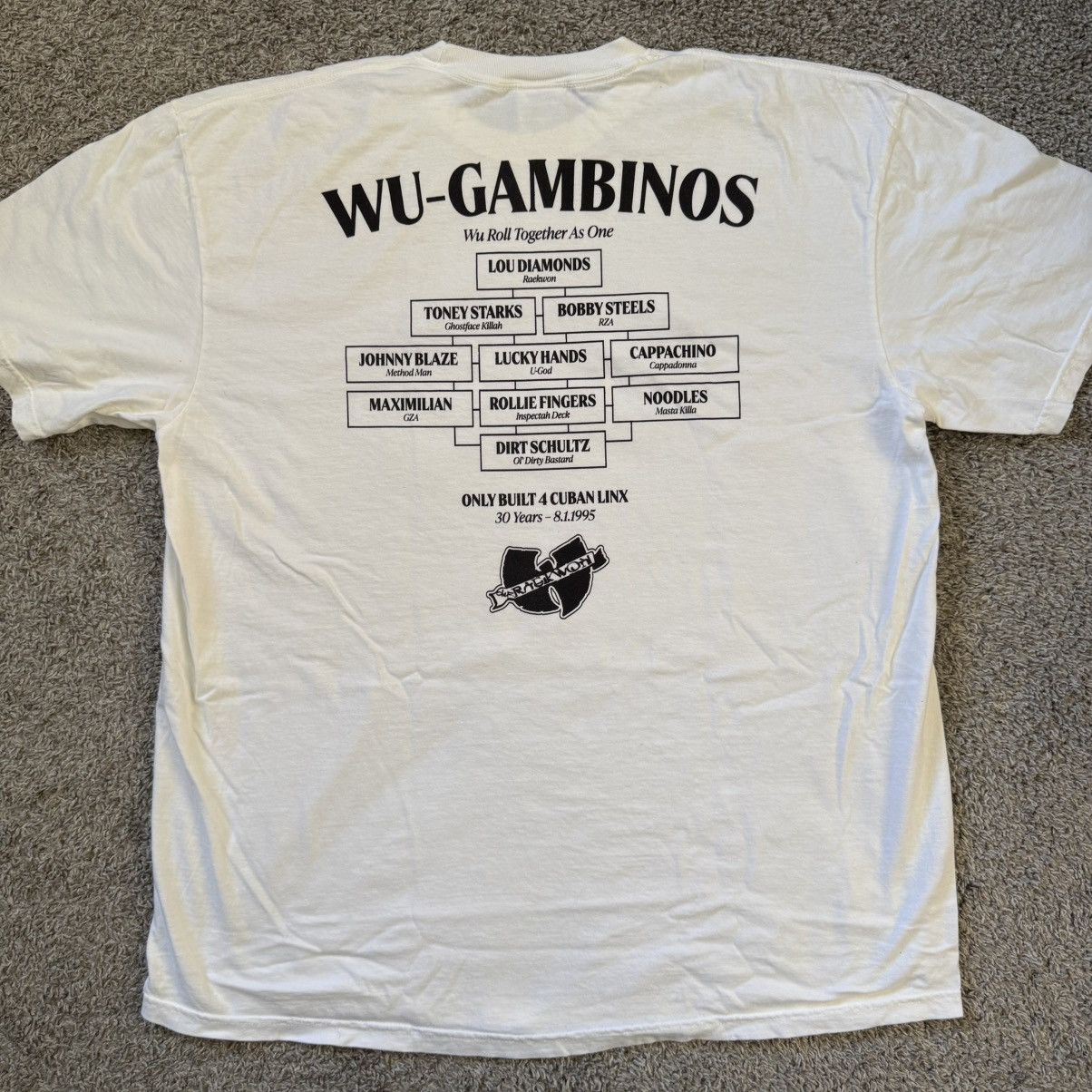 Wu-Tang Clan 🔴Wu-Tang Shirt Size 2XL Raekwon Wu Gambinos Authentic Gza Size US XXL / EU 58 / 5 - 1 Thumbnail