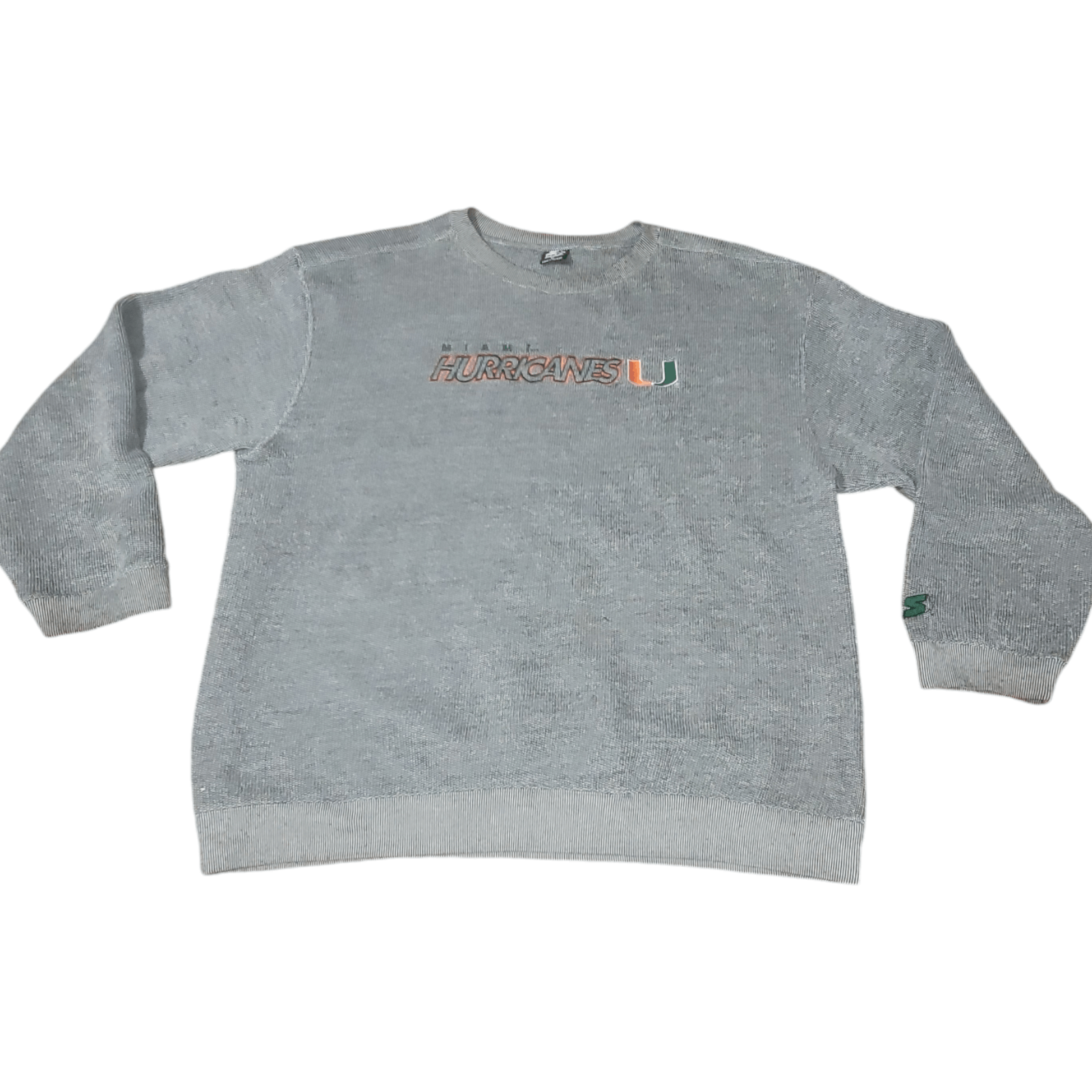 Starter Vintage Starter Miami Hurricanes Sweater Sweatshirt Size US XXL / EU 58 / 5 - 1 Thumbnail