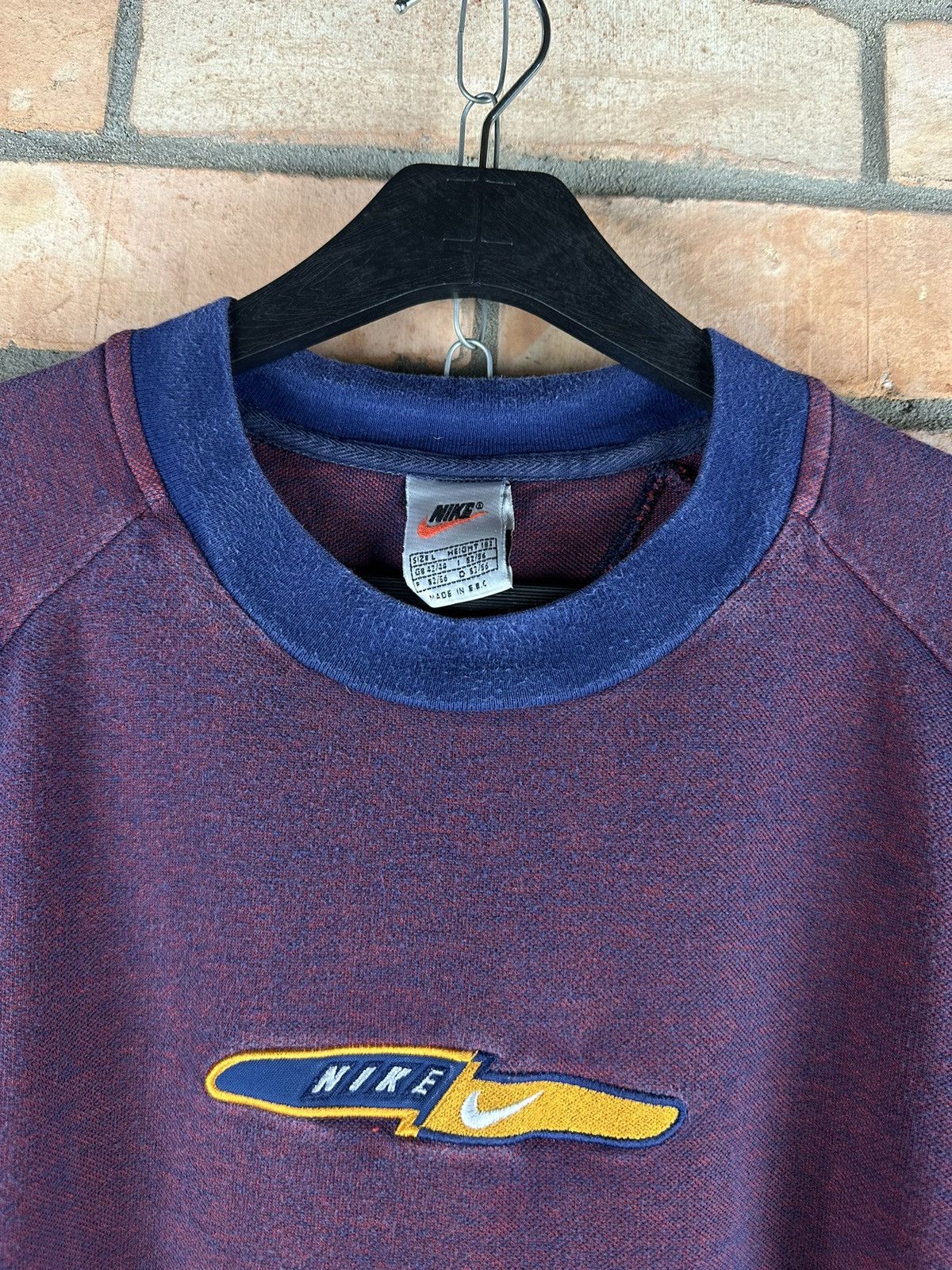 Nike × Vintage Vintage Nike 90s Size US L / EU 52-54 / 3 - 4 Thumbnail