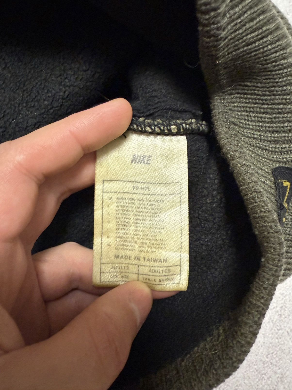 Nike × Vintage Vintage Nike Hat Swoosh Drill Y2K 90s Size ONE SIZE - 6 Thumbnail
