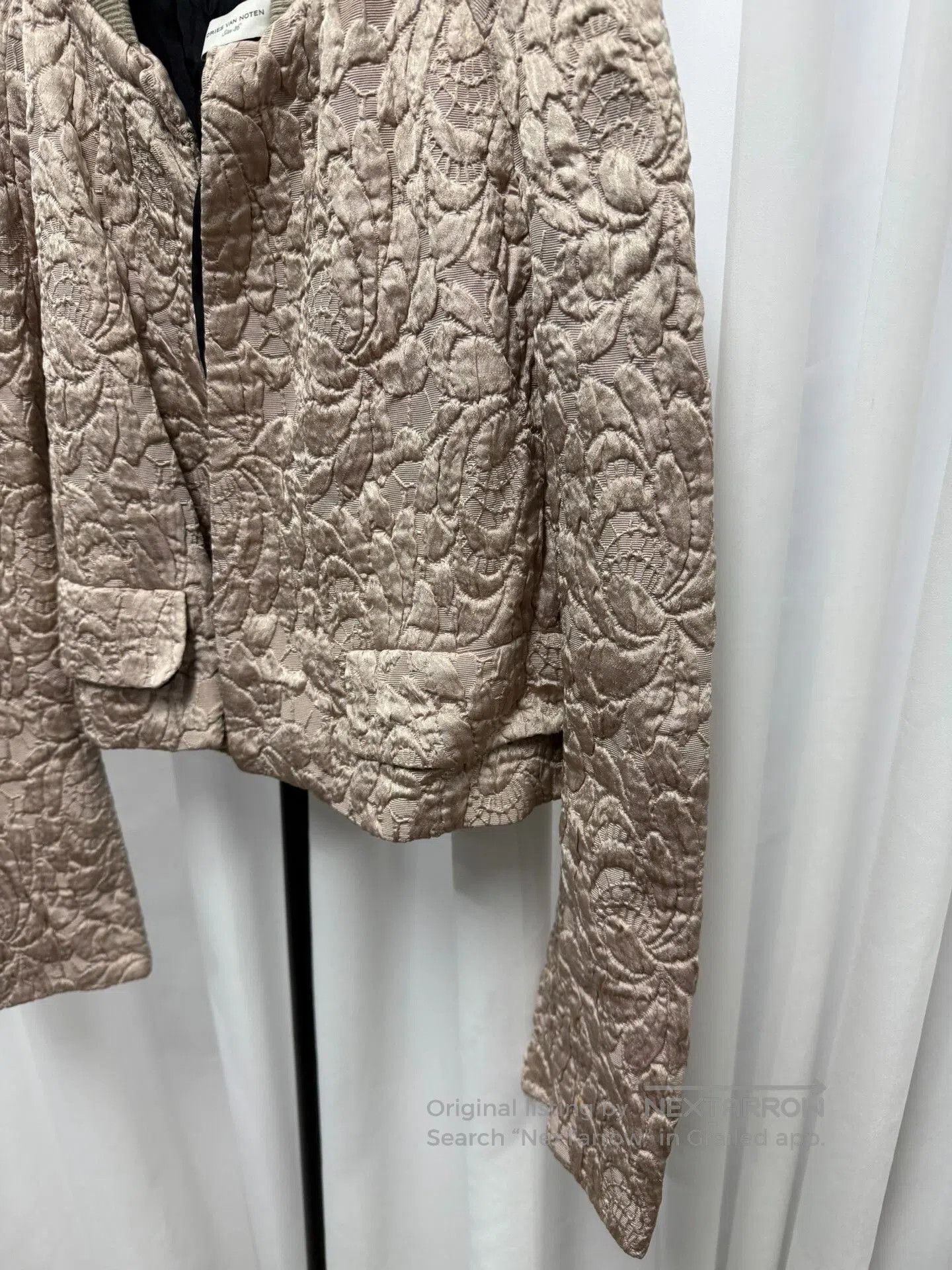 Dries Van Noten Dries Van Noten Silk Dragon Jacket. Size XS / US 0-2 / IT 36-38 - 5 Thumbnail