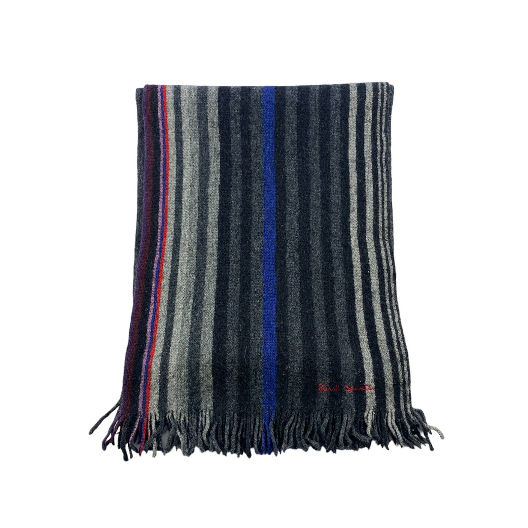 Paul Smith × Vintage Paul Smith Scarf / Muffler / Neckwear - WW1832 Size ONE SIZE - 3 Thumbnail