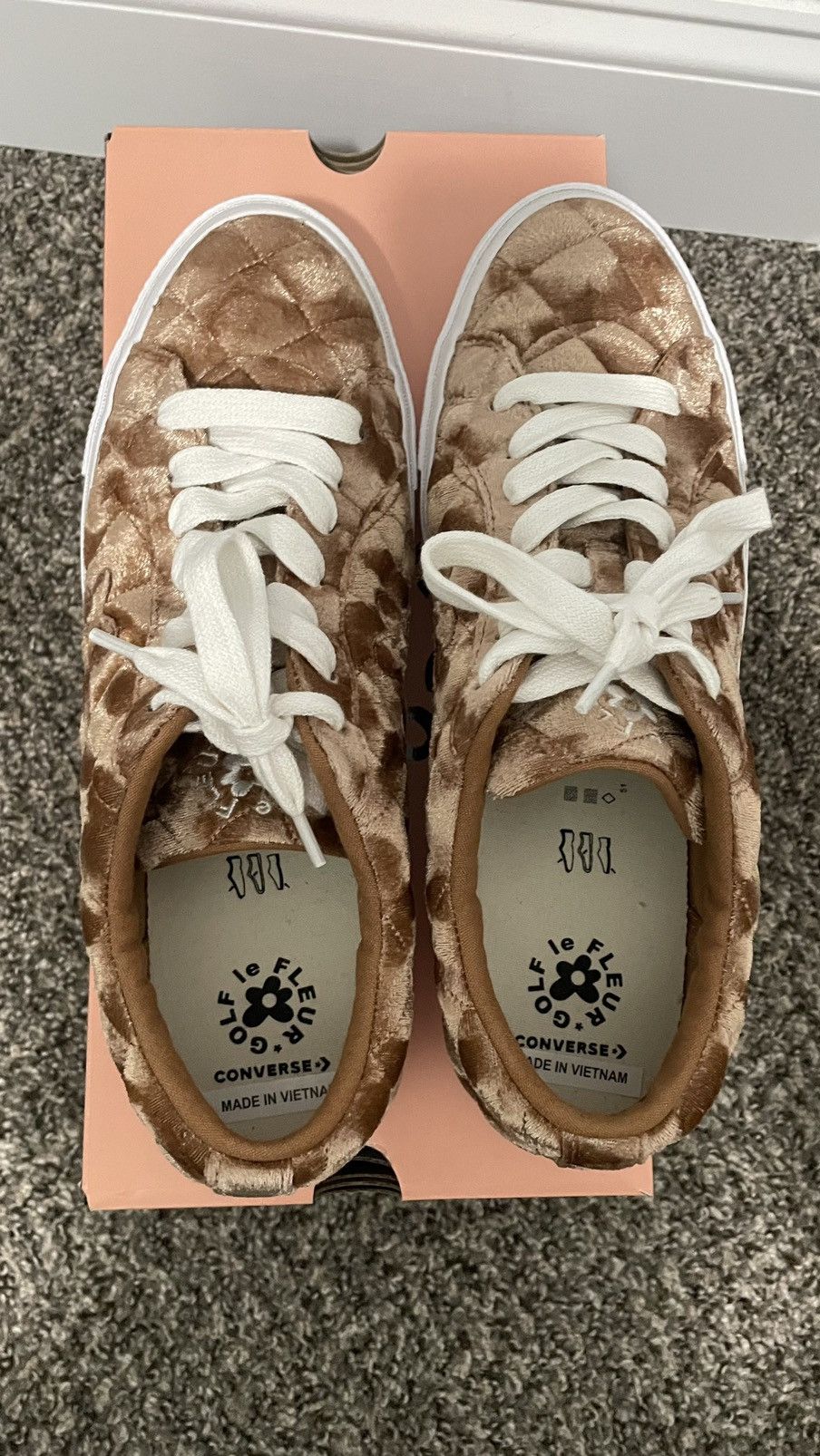 Golf le Fleur Golf le Fleur quilted velvet brown Size US 10 / EU 43 - 7 Thumbnail