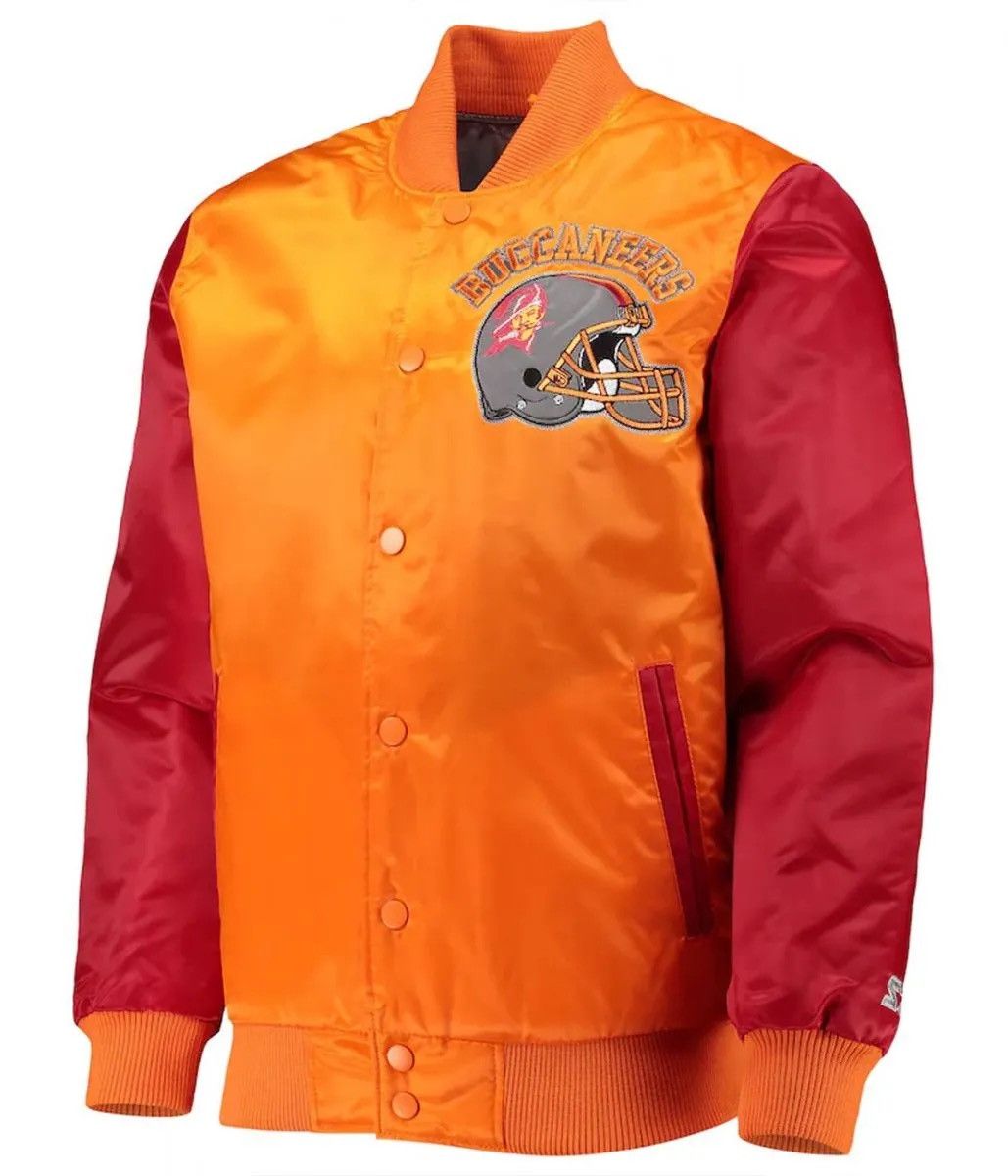 Starter Tampa Bay Buccaneers Varsity Satin Starter Jacket Size XL Size US XL / EU 56 / 4 - 3 Thumbnail