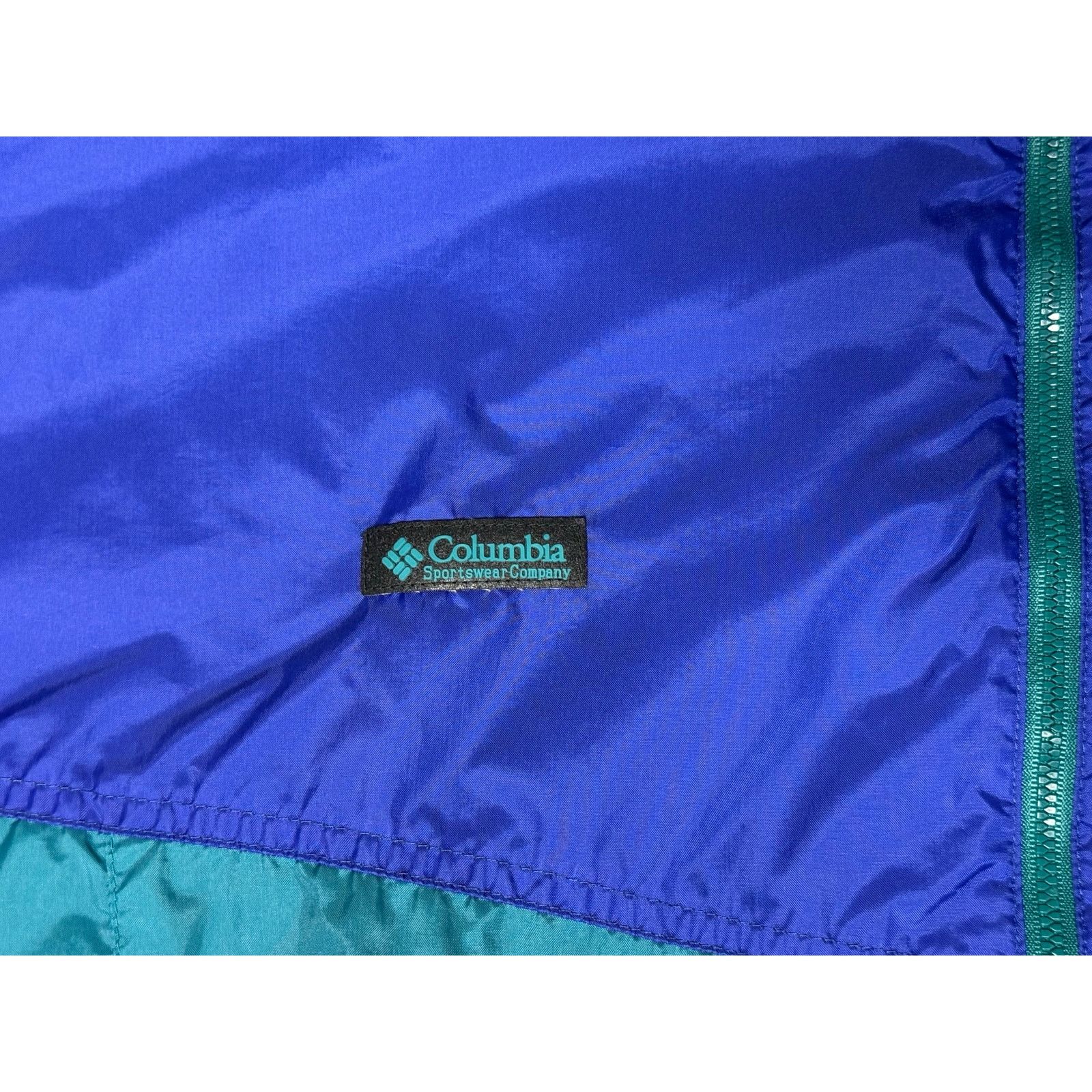 Columbia × Vintage Vintage 90s Columbia Sportswear Lined Windbreaker Jacket L Size US L / EU 52-54 / 3 - 4 Thumbnail