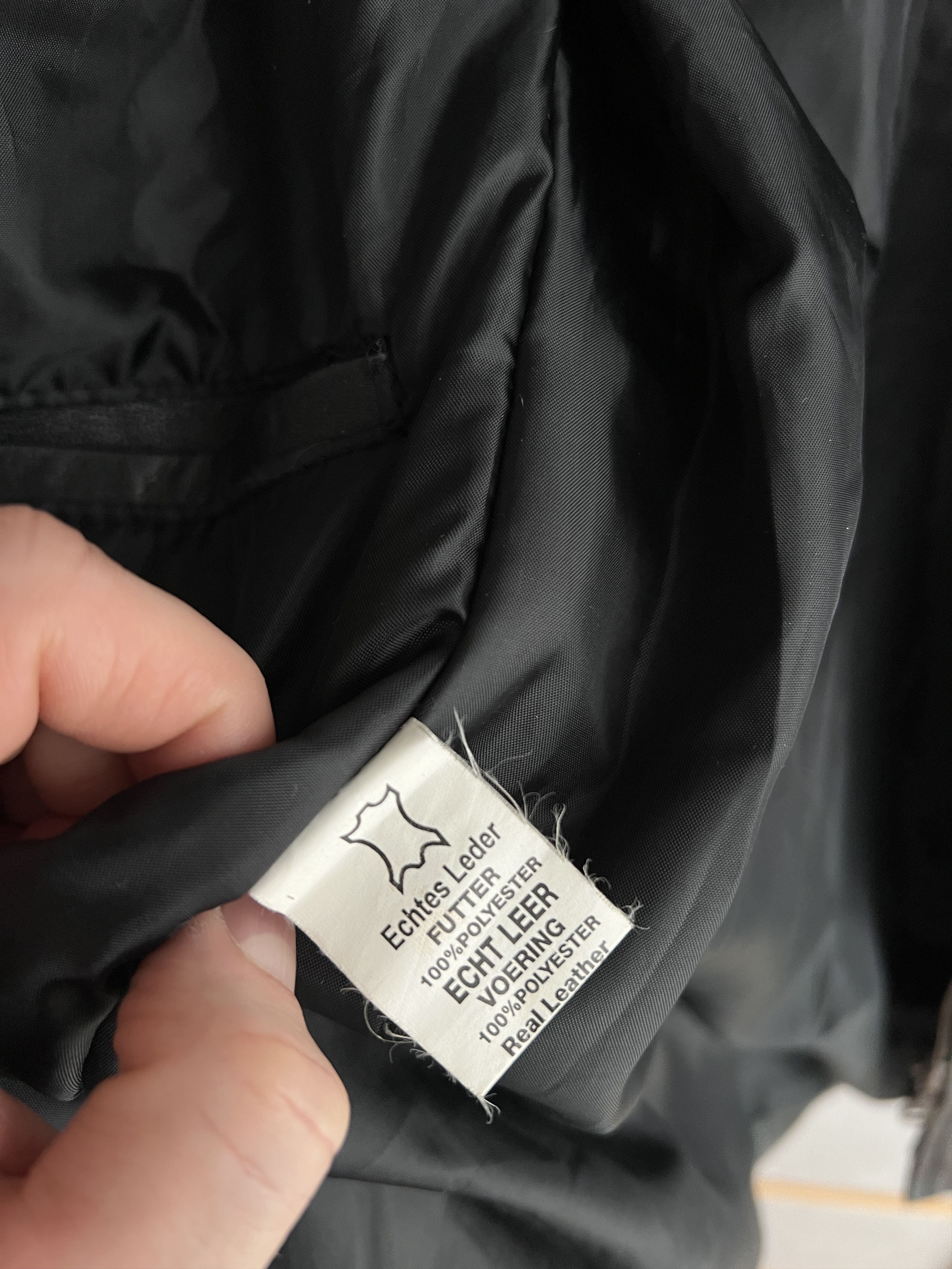 If Six Was Nine Avant garde VTG 00s real leather fur hood jacket y2k hype Size M / US 6-8 / IT 42-44 - 12 Thumbnail