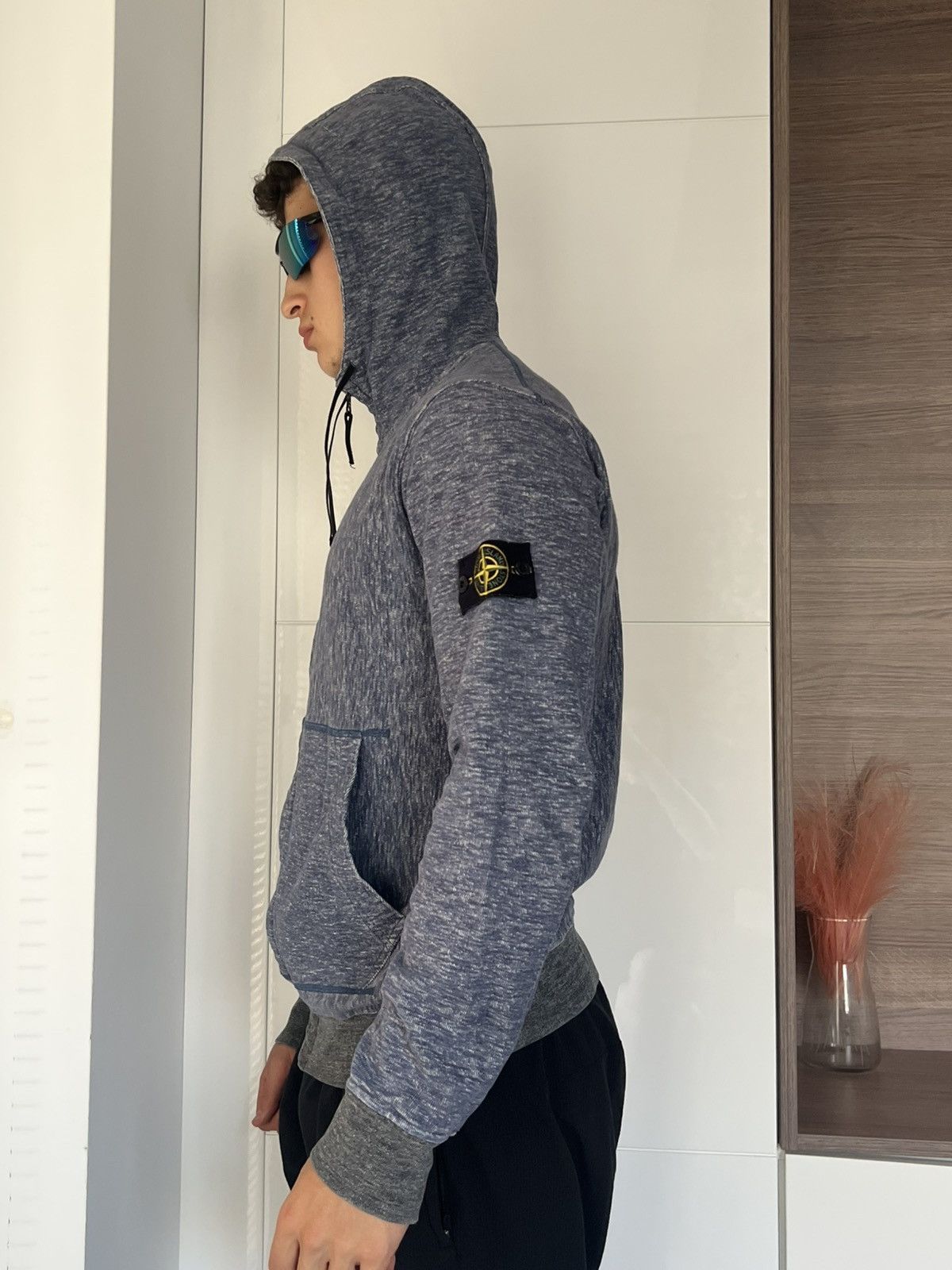 Stone Island × Vintage ‼️Archival Stone Island Zip Hood Rare Hoodie‼️ Size US XL / EU 56 / 4 - 4 Thumbnail