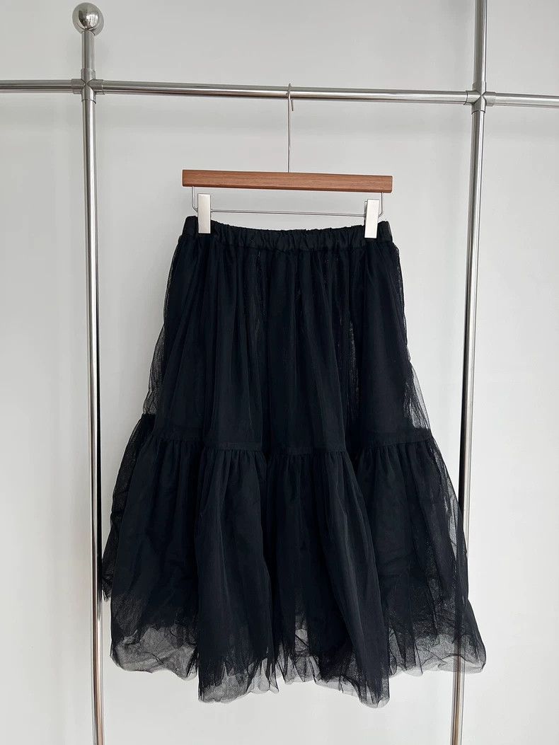 Comme des Garcons Comme Des Garcons size XS Net gauze puffy skirt Size 24" / US 00 / IT 34 - 1 Thumbnail