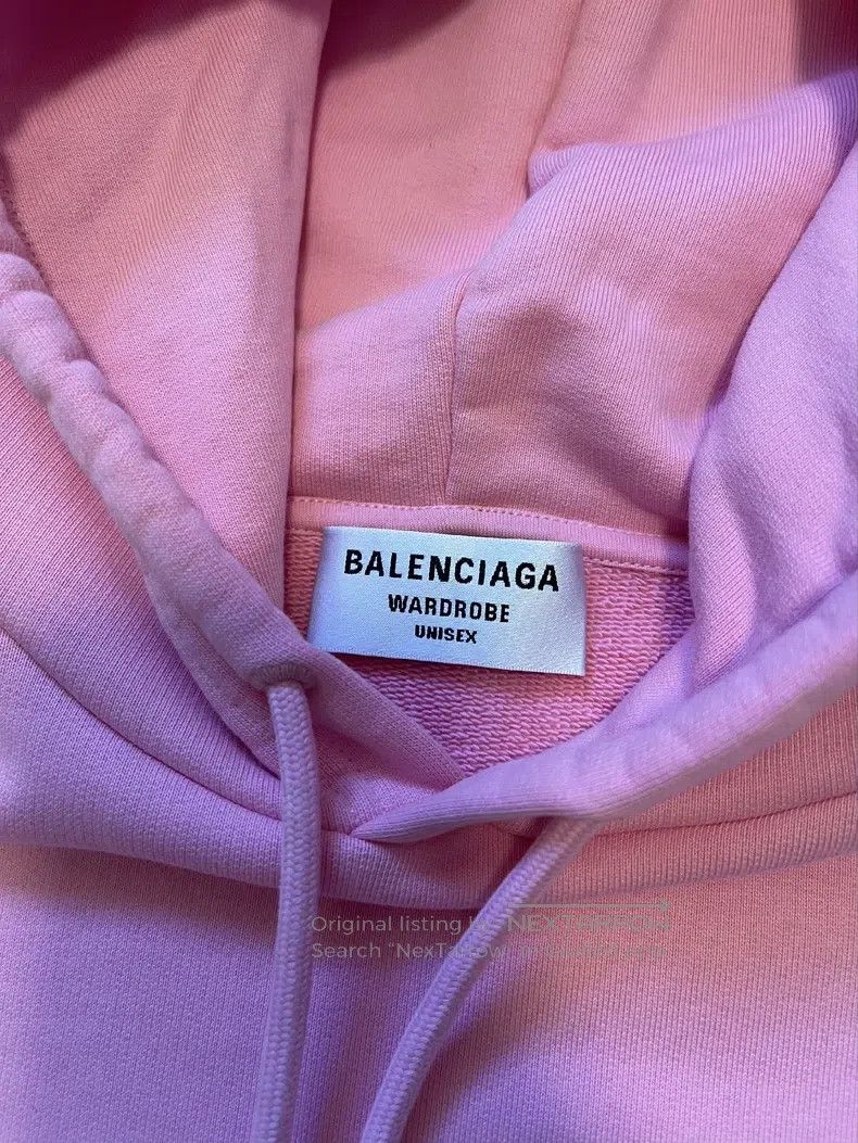 Balenciaga Balenciaga Pink Sweatshirt Size US M / EU 48-50 / 2 - 3 Thumbnail