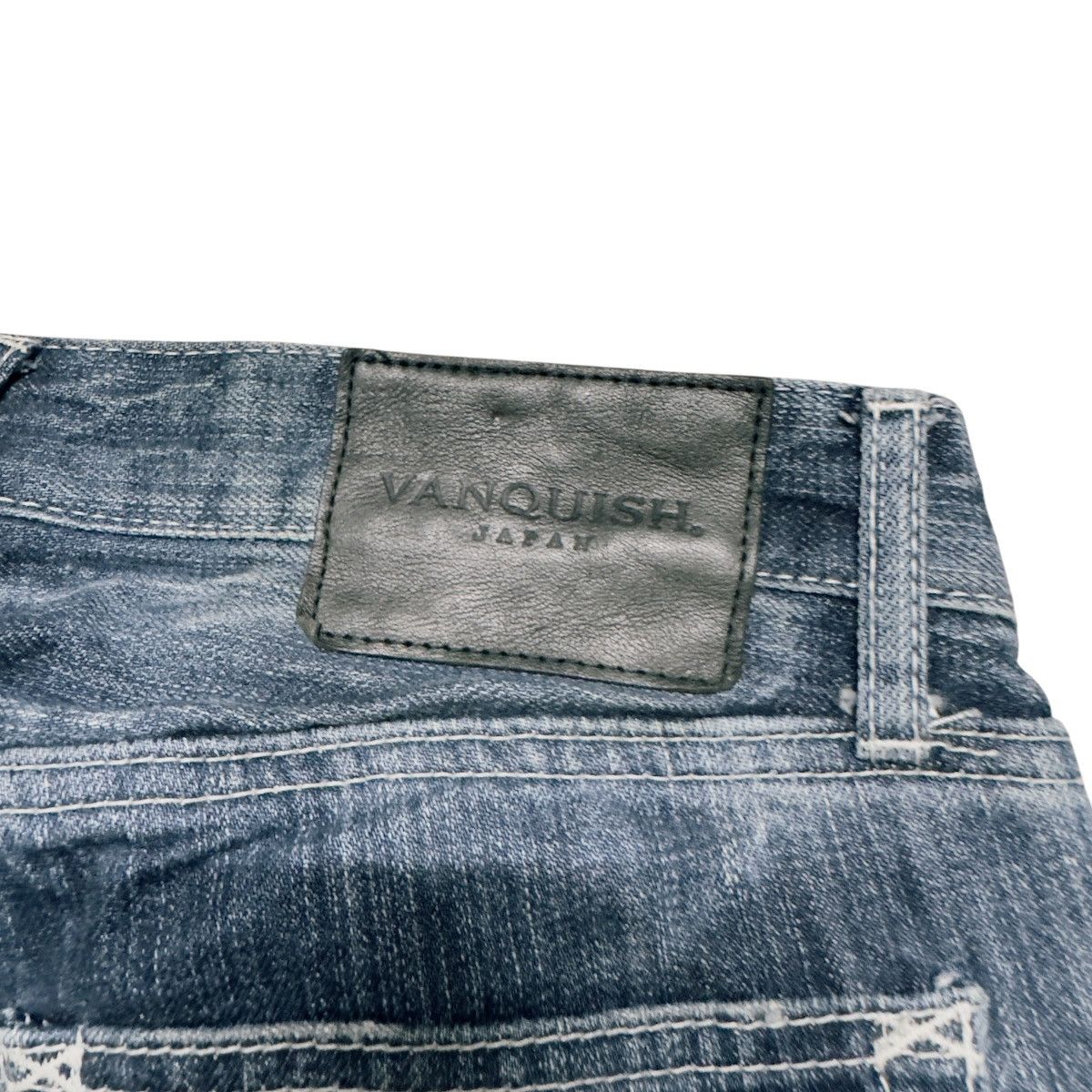 Vanquish Vintage Vanquish Denim Biker Jeans Balmain Size US 30 / EU 46 - 13 Thumbnail