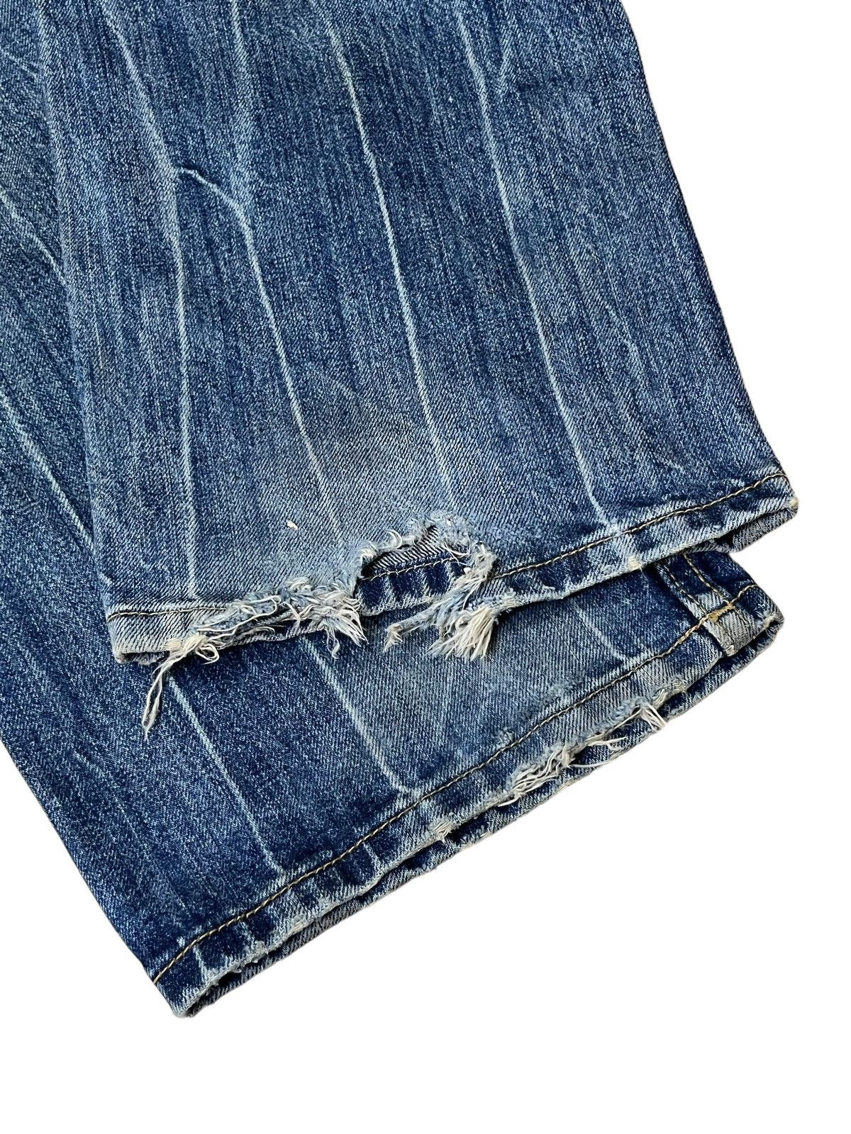 Cult Of Individuality SICK JAPANESE CULT OF INDIVIDUALITY SELVEDGE DISTRESS DENIM Size US 34 / EU 50 - 11 Thumbnail