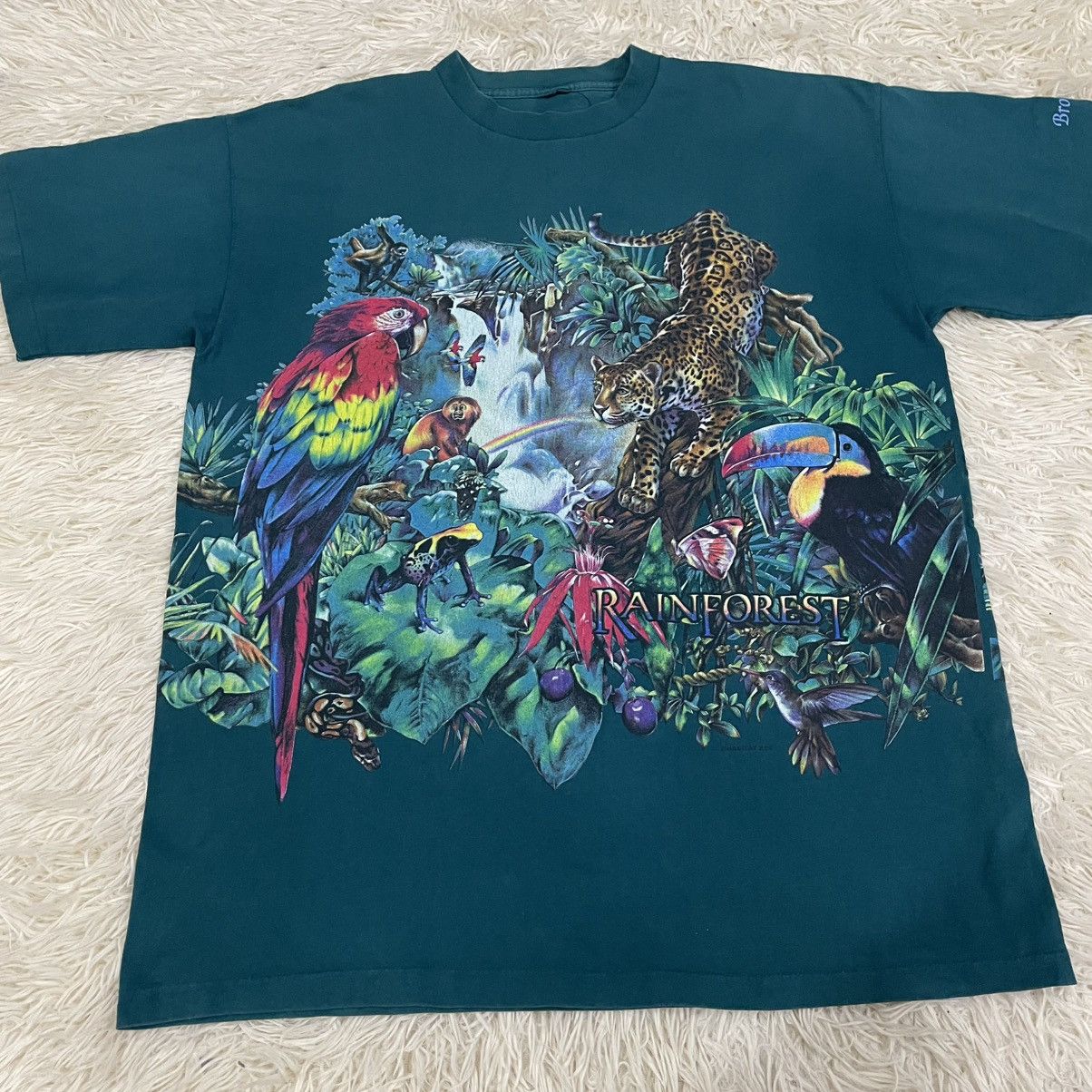 Habitat Vintage 90's Rainforest Habitat Nature Size US XL / EU 56 / 4 - 4 Thumbnail