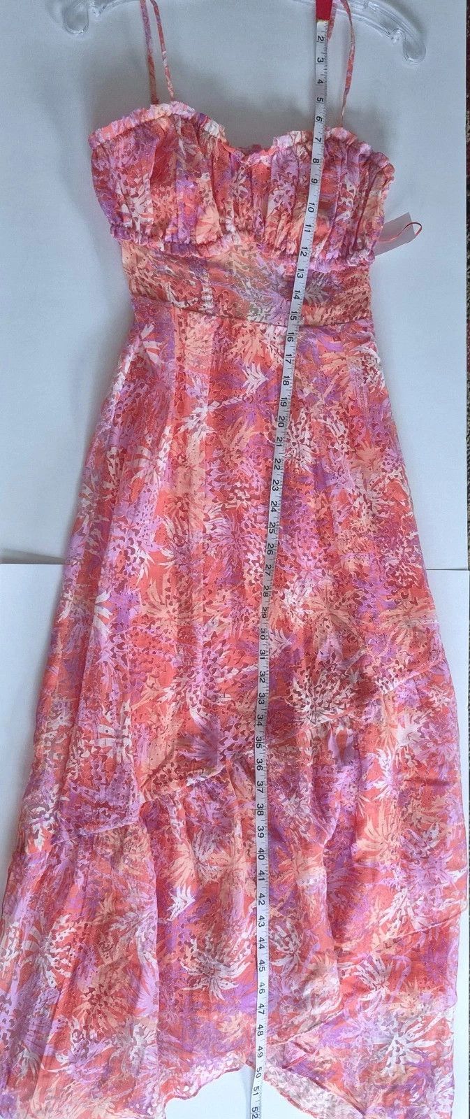 Ramy Brook Aya Guava Burnout Dress Colorful Party Prom Spring Summer Size XXS / US 00 / IT 34 - 12 Thumbnail