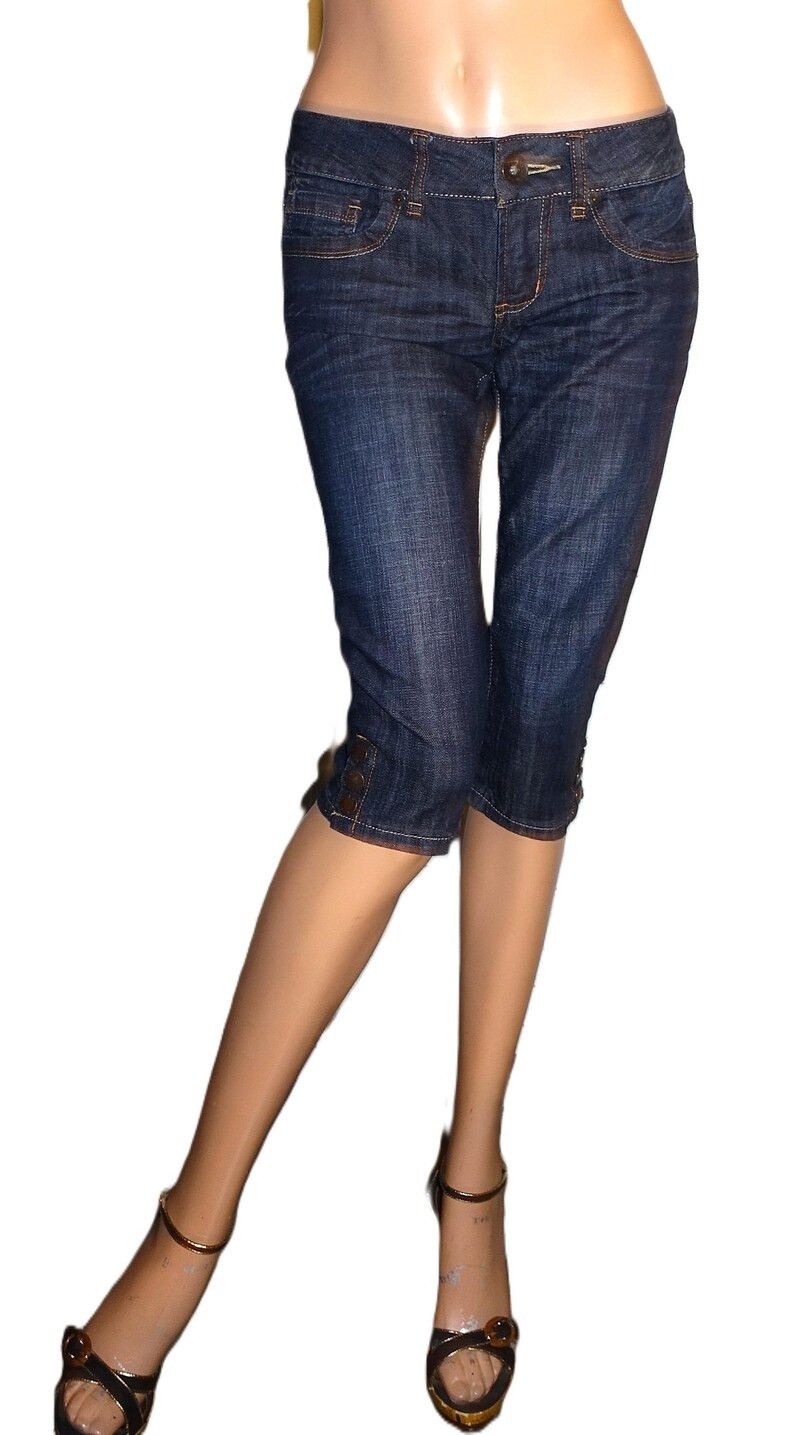 Guess Guess Jeans Capri Pants w27" Size 27" / US 4 / IT 40 - 3 Thumbnail