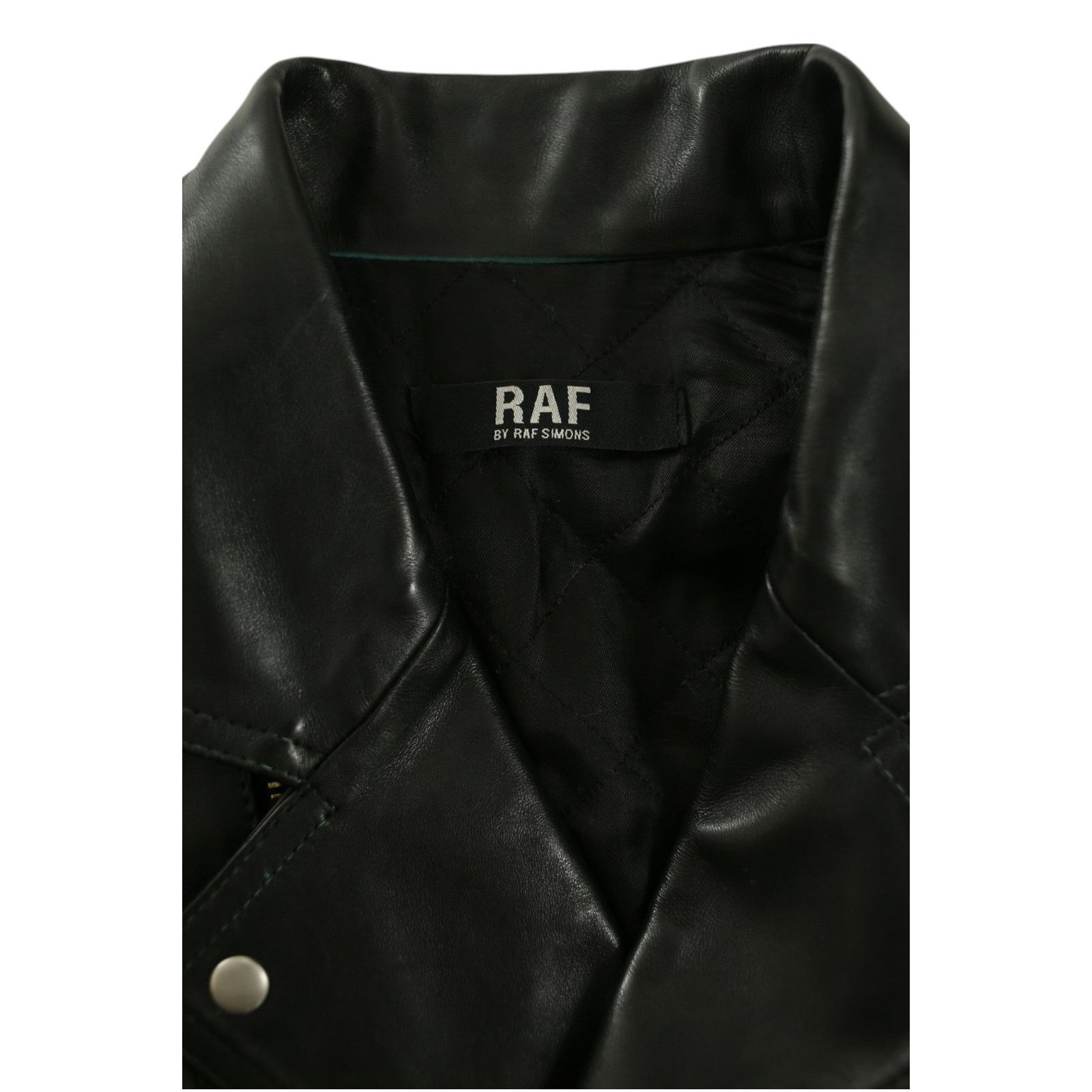 Raf Simons RAF S/S 2008 Leather Perfecto Jacket Size US M / EU 48-50 / 2 - 3 Thumbnail