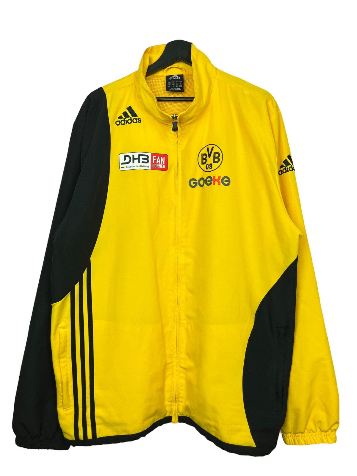 Adidas Vintage Adidas BVB Borussia Dortmund Fan Corner Jacket Yello ...