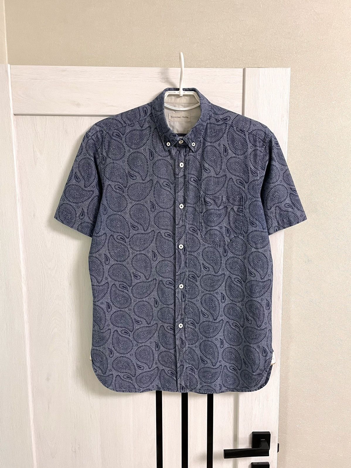 Universal Works Universal Works Paisley Short Sleeve Pocket Button Shirt Size US M / EU 48-50 / 2 - 1 Thumbnail