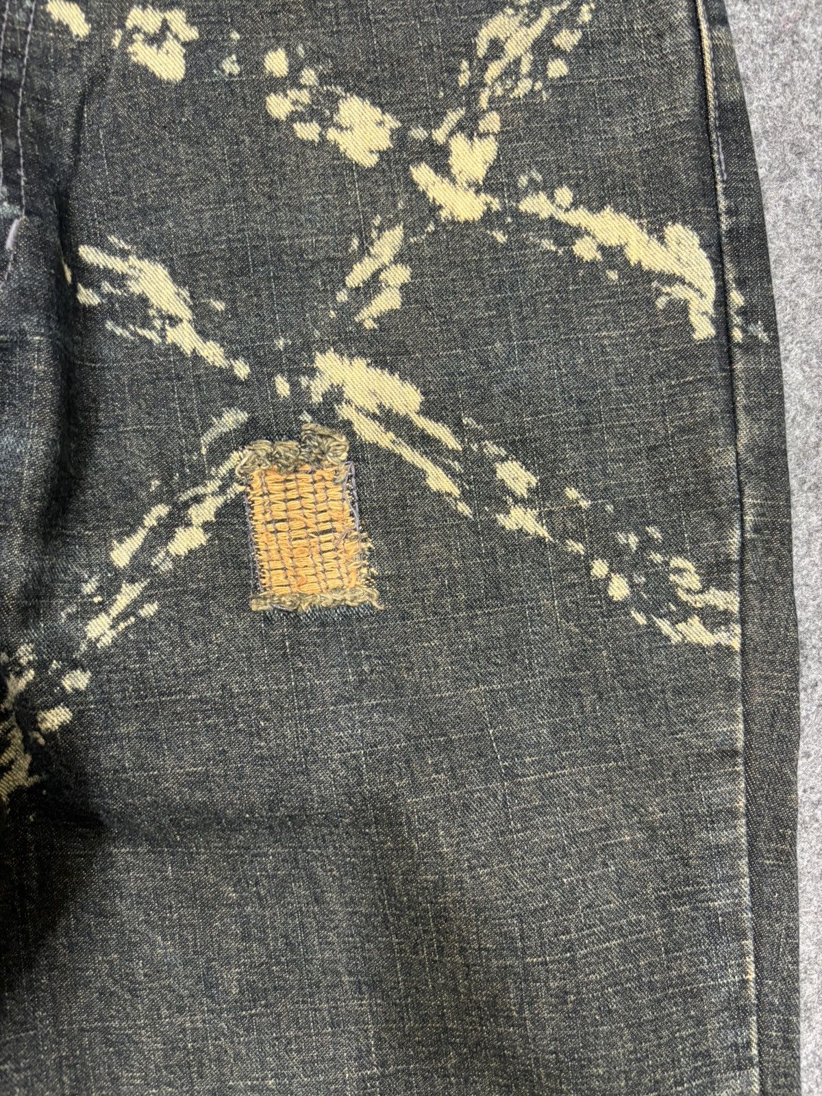 Designer 💥MODERM Samurai Slash MudWash Rusty Distressed Denim F675 Size US 32 / EU 48 - 13 Thumbnail