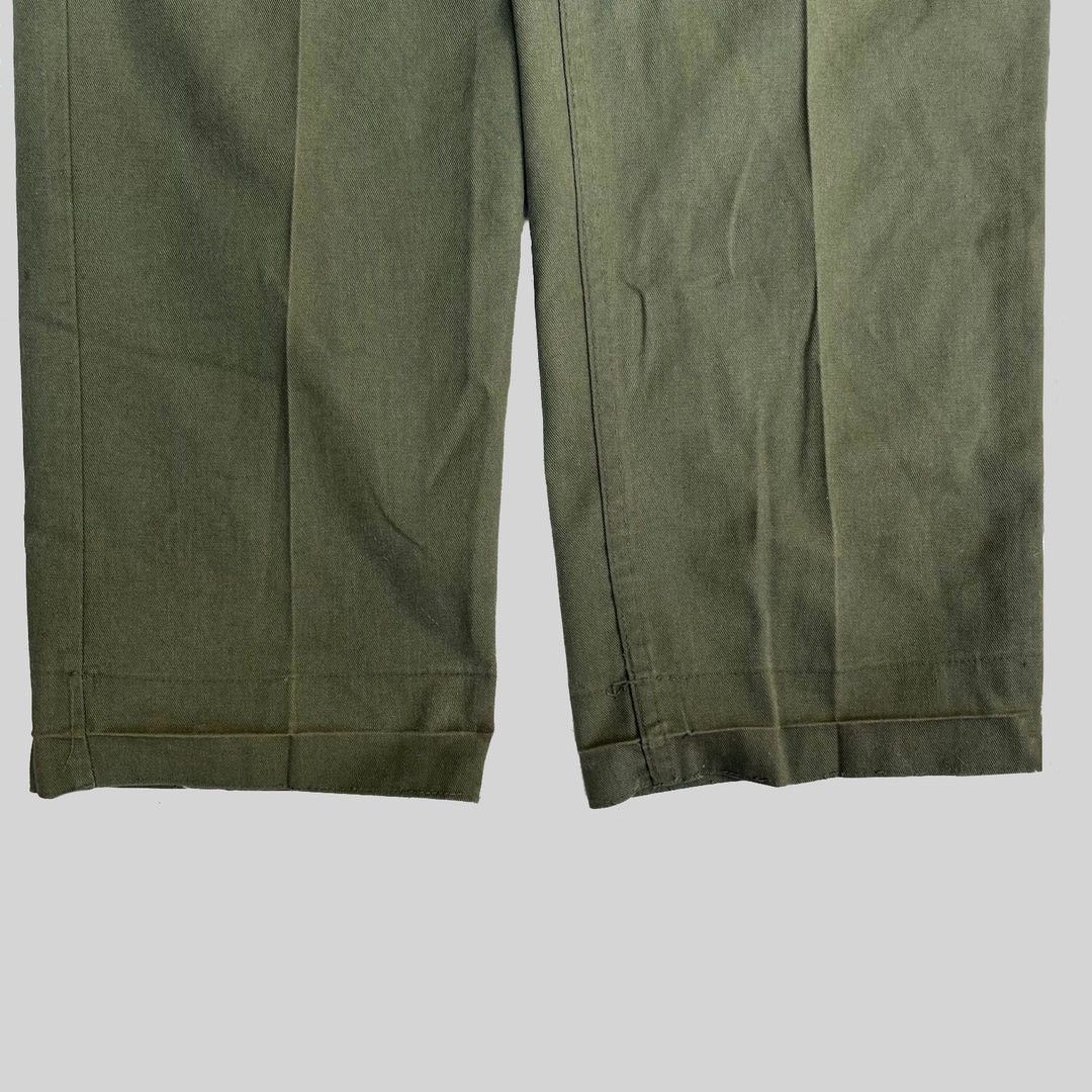 Vintage US Army 1981 80s Vintage 507 W26 Fatigue Military Trousers Size 26" / US 2 / IT 38 - 7 Thumbnail