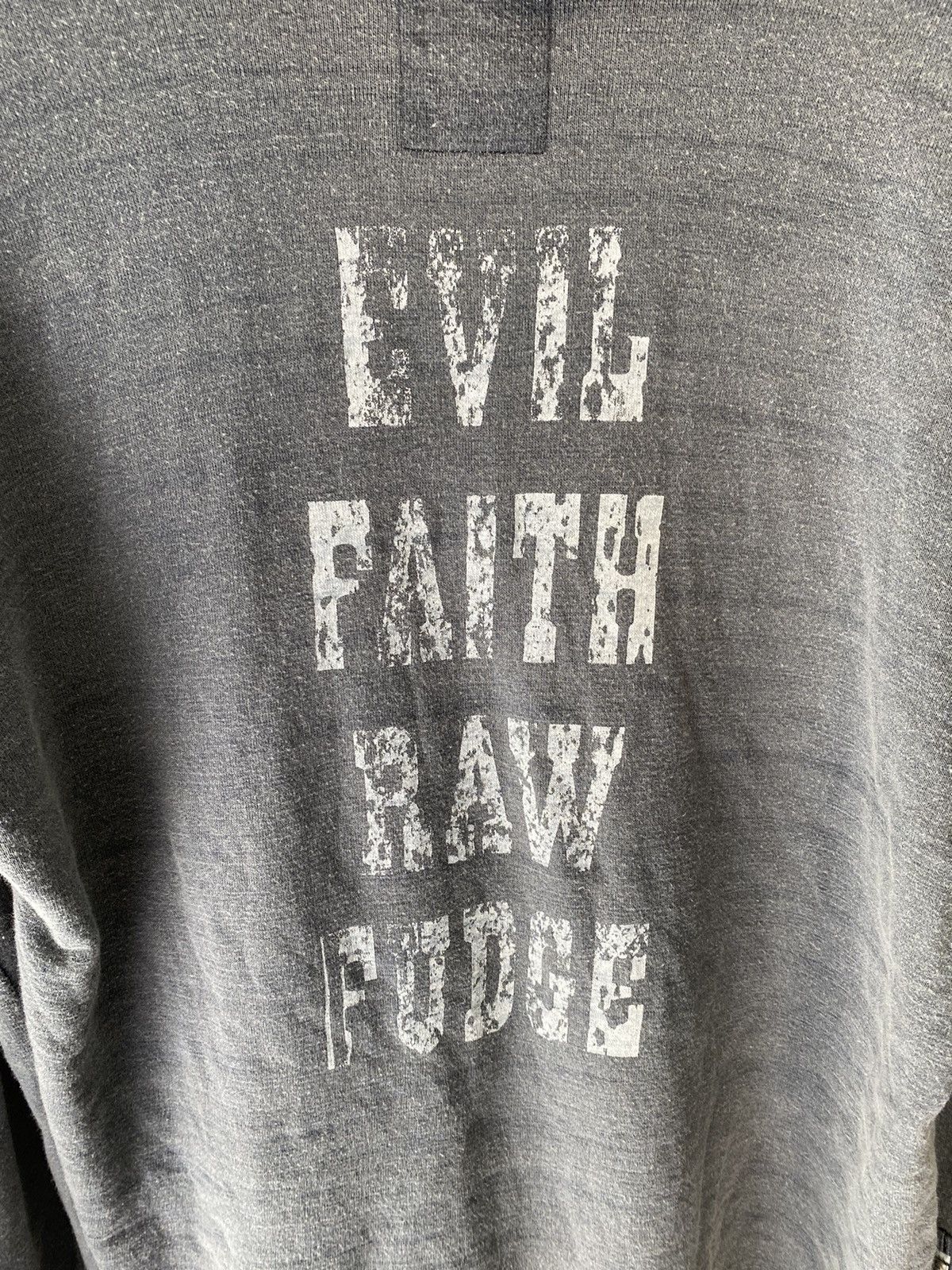 Narcotic GDC 2000s GDC x Raw Fudge devil Faith Zipper hoodie Size US M / EU 48-50 / 2 - 9 Thumbnail